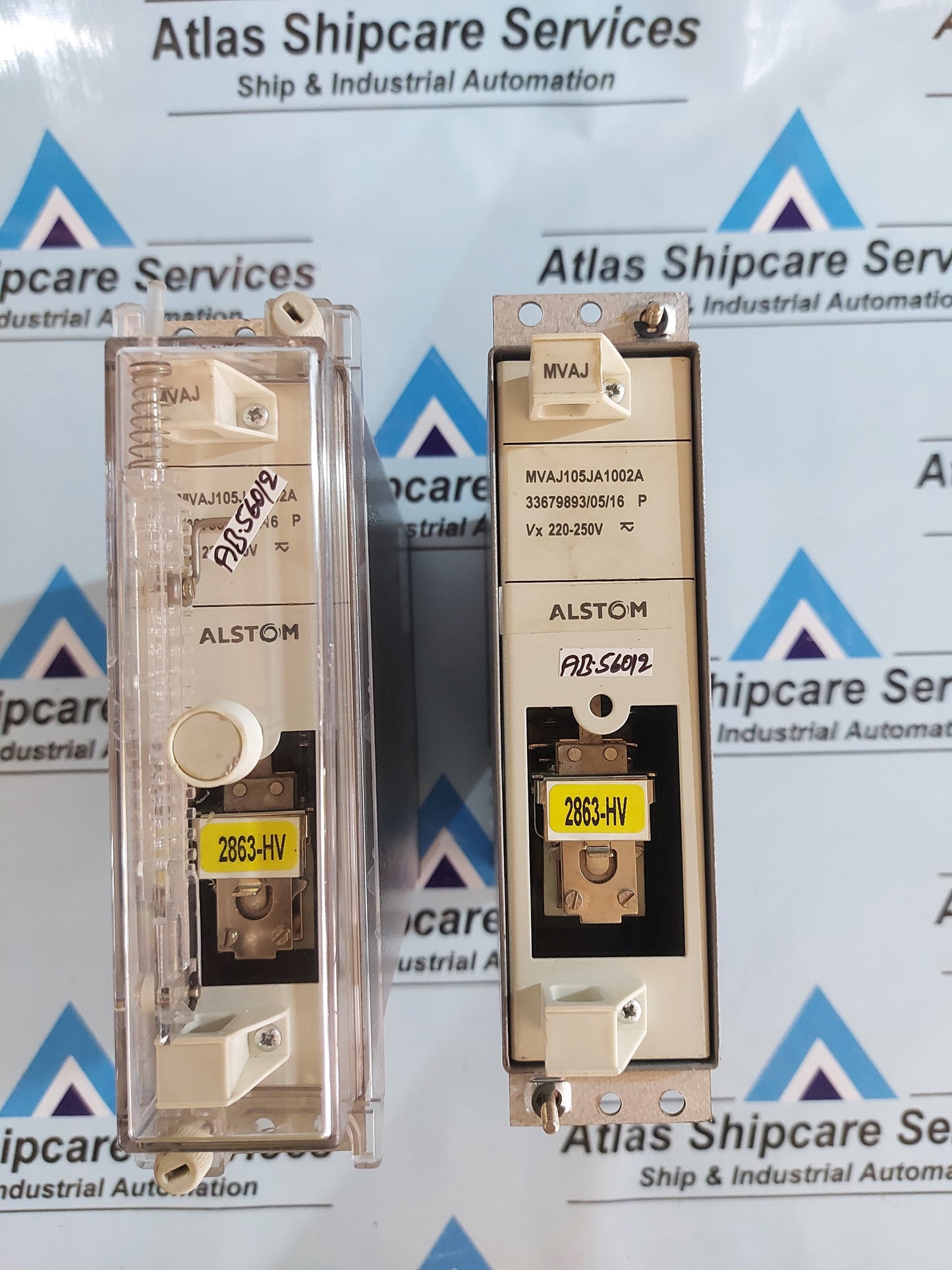 ALSTOM MVAJ105JA1002A TRIPPING CONTROL RELAY