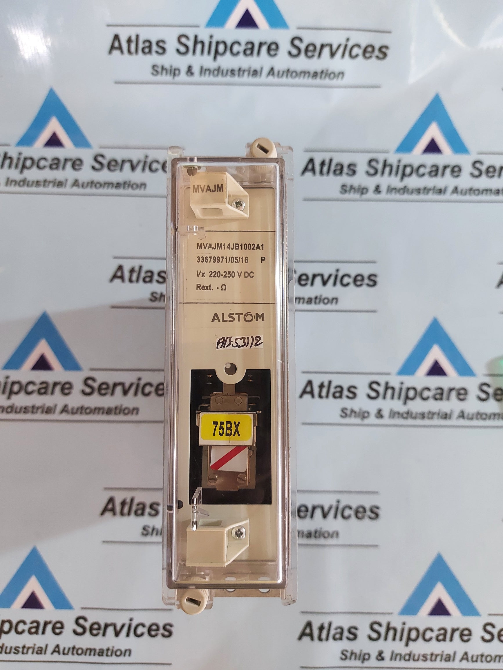 ALSTOM MVAJM14JB1002A1 N/O-2N/C 220-250VDC HIGH SPEED TRIPPING AND CONTROL RELAY