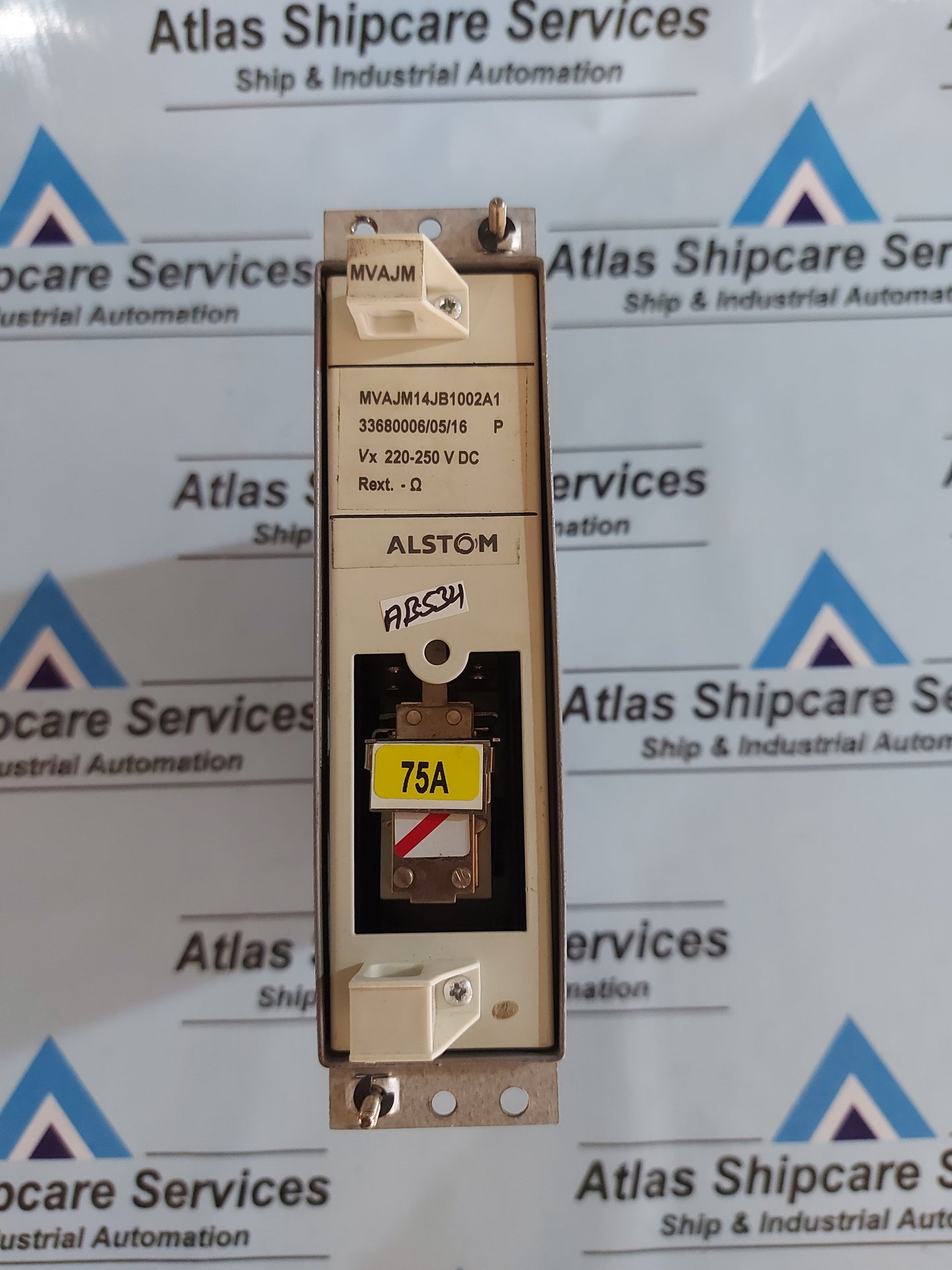 ALSTOM MVAJM14JB1002A1 N/O-2N/C 220-250VDC HIGH SPEED TRIPPING AND CONTROL RELAY