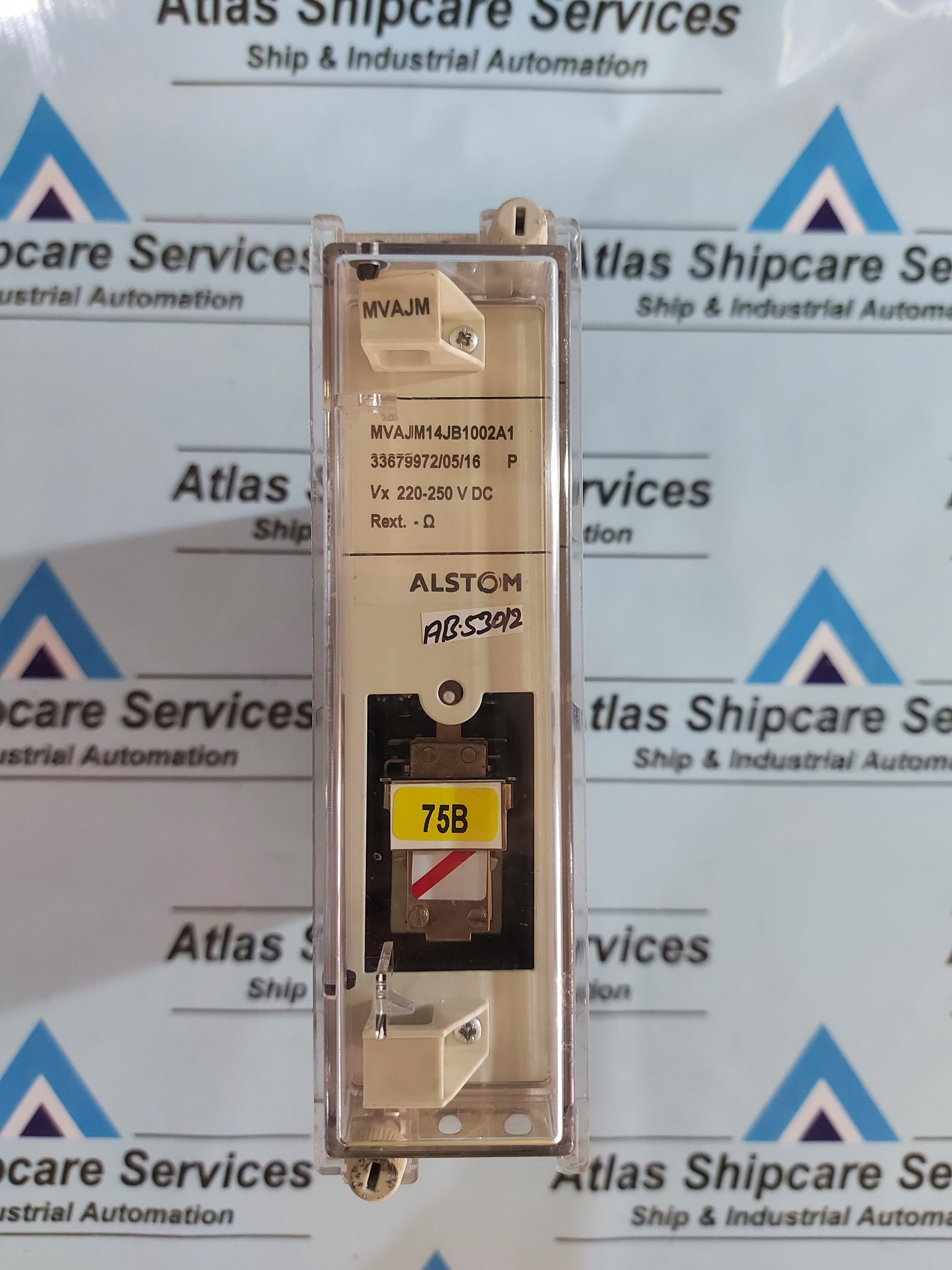 ALSTOM MVAJM14JB1002A1 N/O-2N/C 220-250VDC HIGH SPEED TRIPPING AND CONTROL RELAY