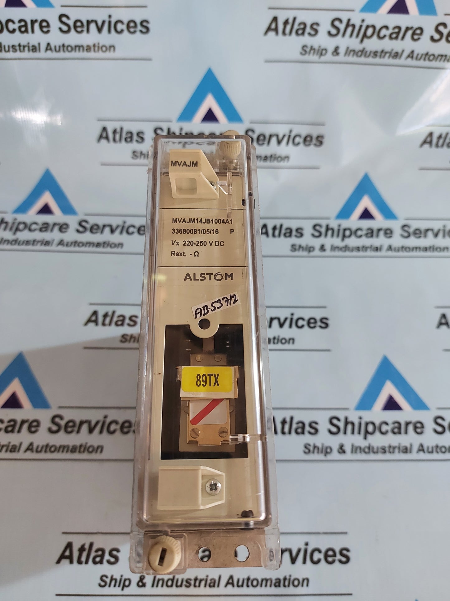 ALSTOM MVAJM14JB1004A1 N/O-4N/C 220-250VDC HIGH SPEED TRIPPING AND CONTROL RELAY