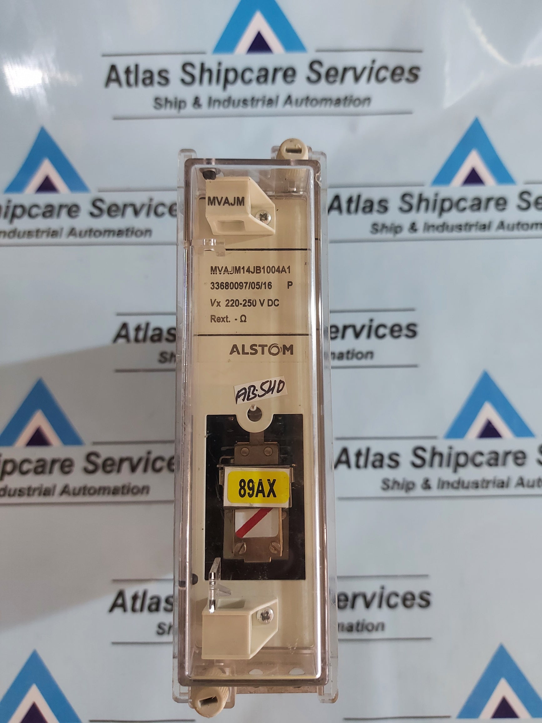 ALSTOM MVAJM14JB1004A1 N/O-4N/C 220-250VDC HIGH SPEED TRIPPING AND CONTROL RELAY