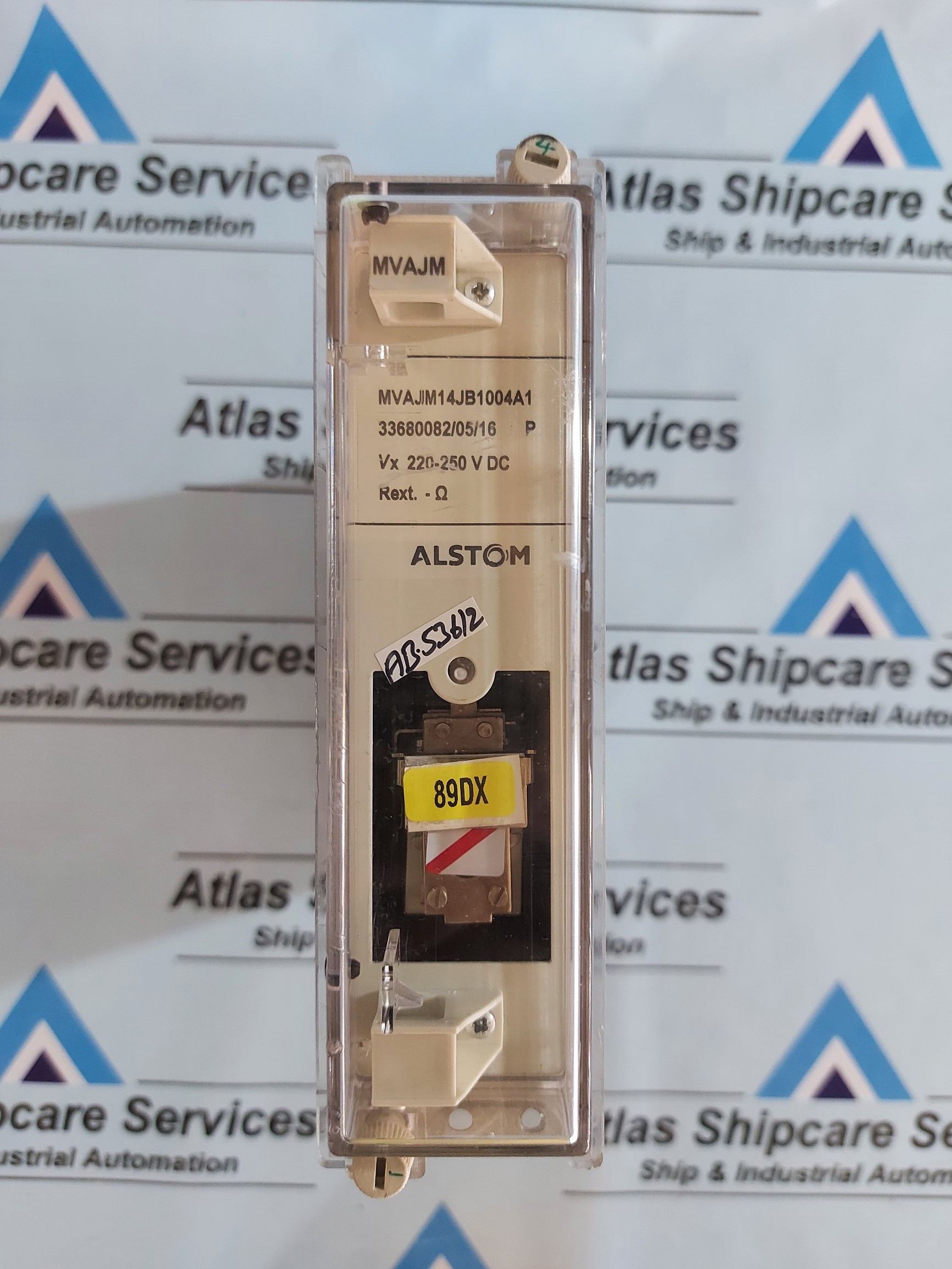 ALSTOM MVAJM14JB1004A1 N/O-4N/C 220-250VDC HIGH SPEED TRIPPING AND CONTROL RELAY