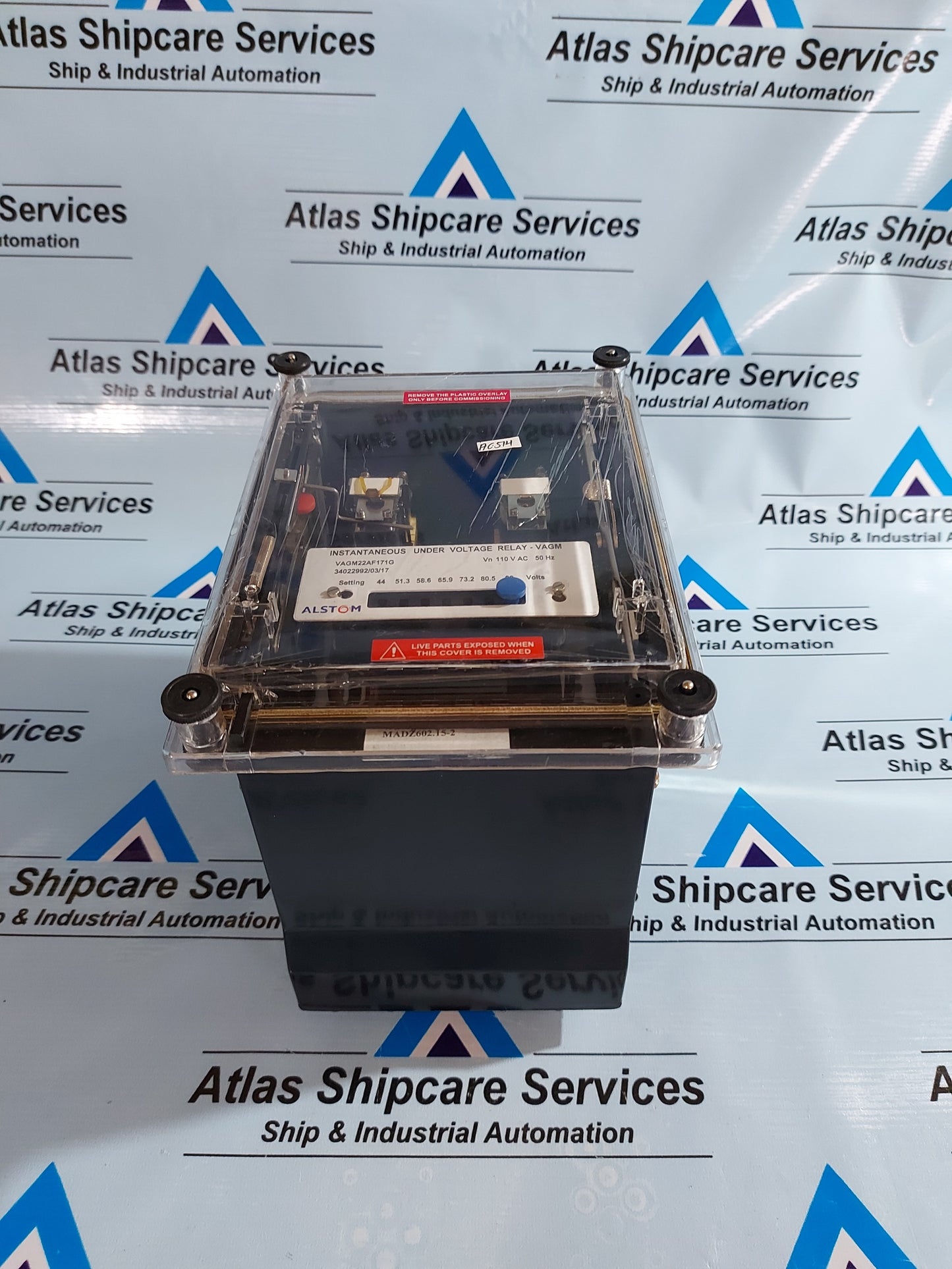 ALSTOM VAGM22AF171G VOLTAGE PROTECTION RELAY