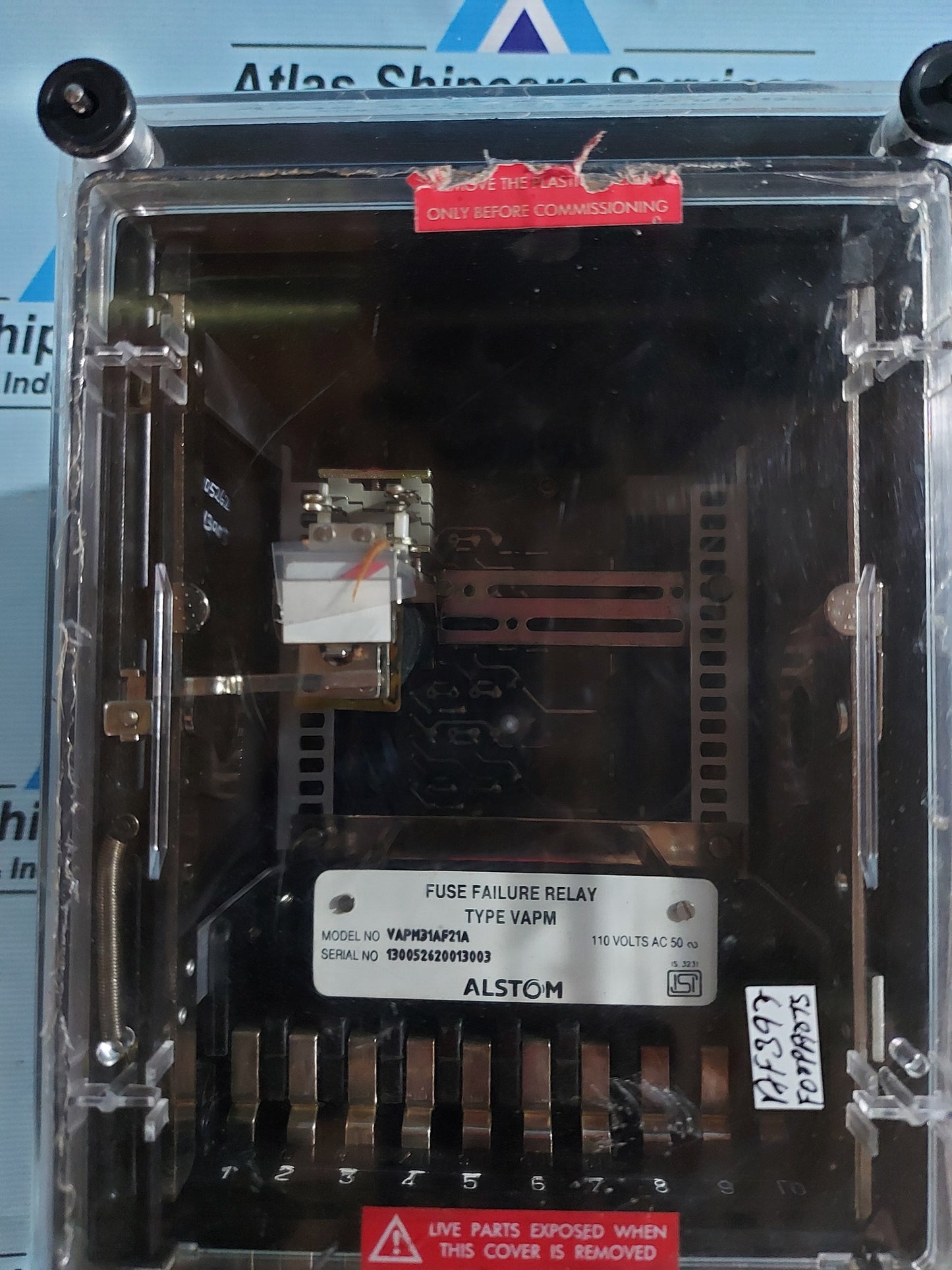 ALSTOM VAPM31AF21A FUSE FAILURE RELAY