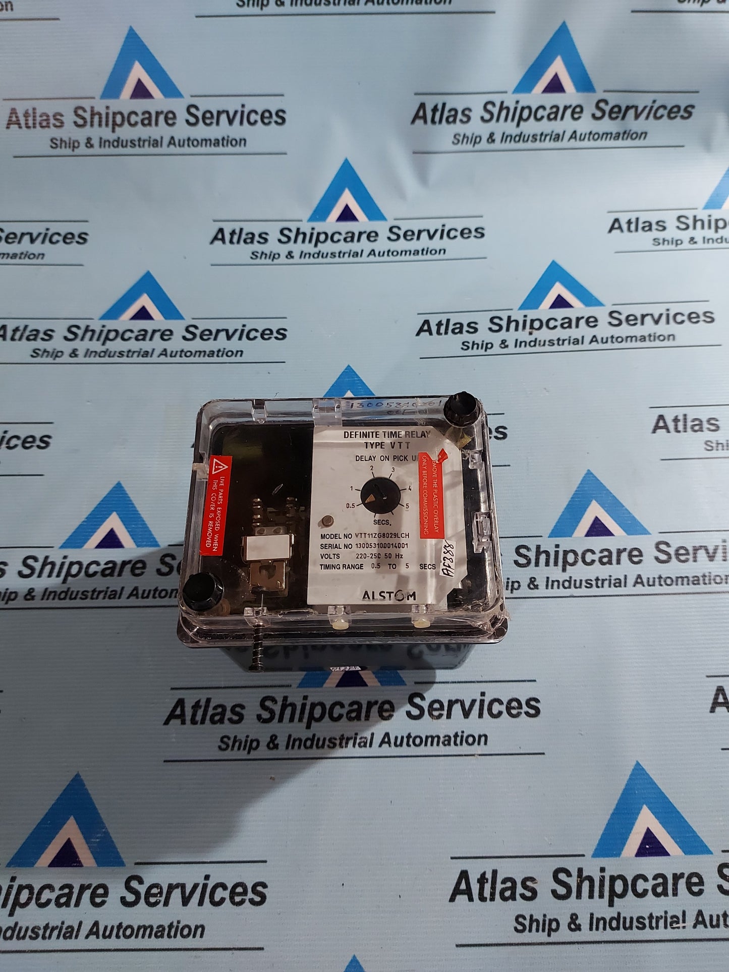 ALSTOM VTT11ZG8023LCH DEFINITE TIME RELAY