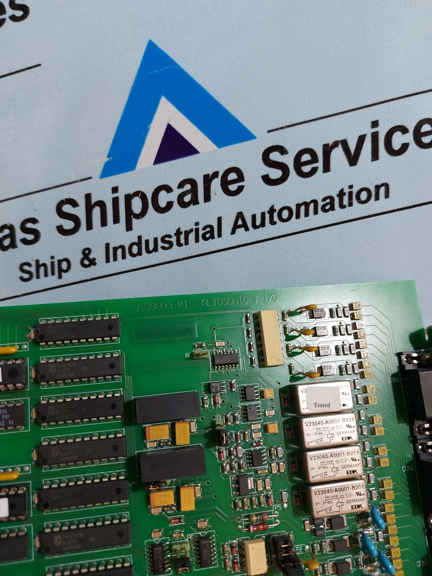 ALTOSONIC 3.39993.01 V I/O PCB CARD