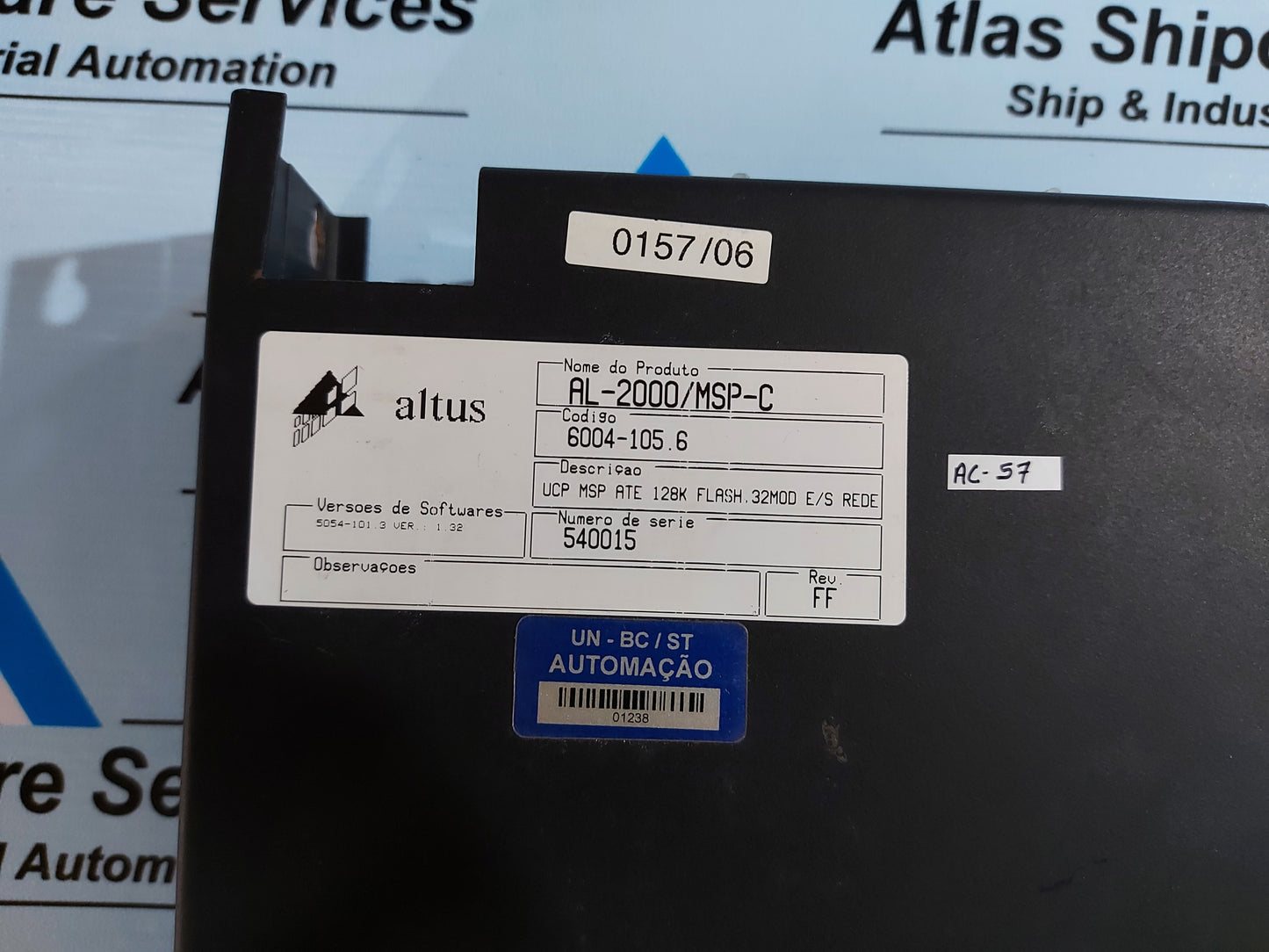 ALTUS AL-2000/MSP-C POWER SUPPLY