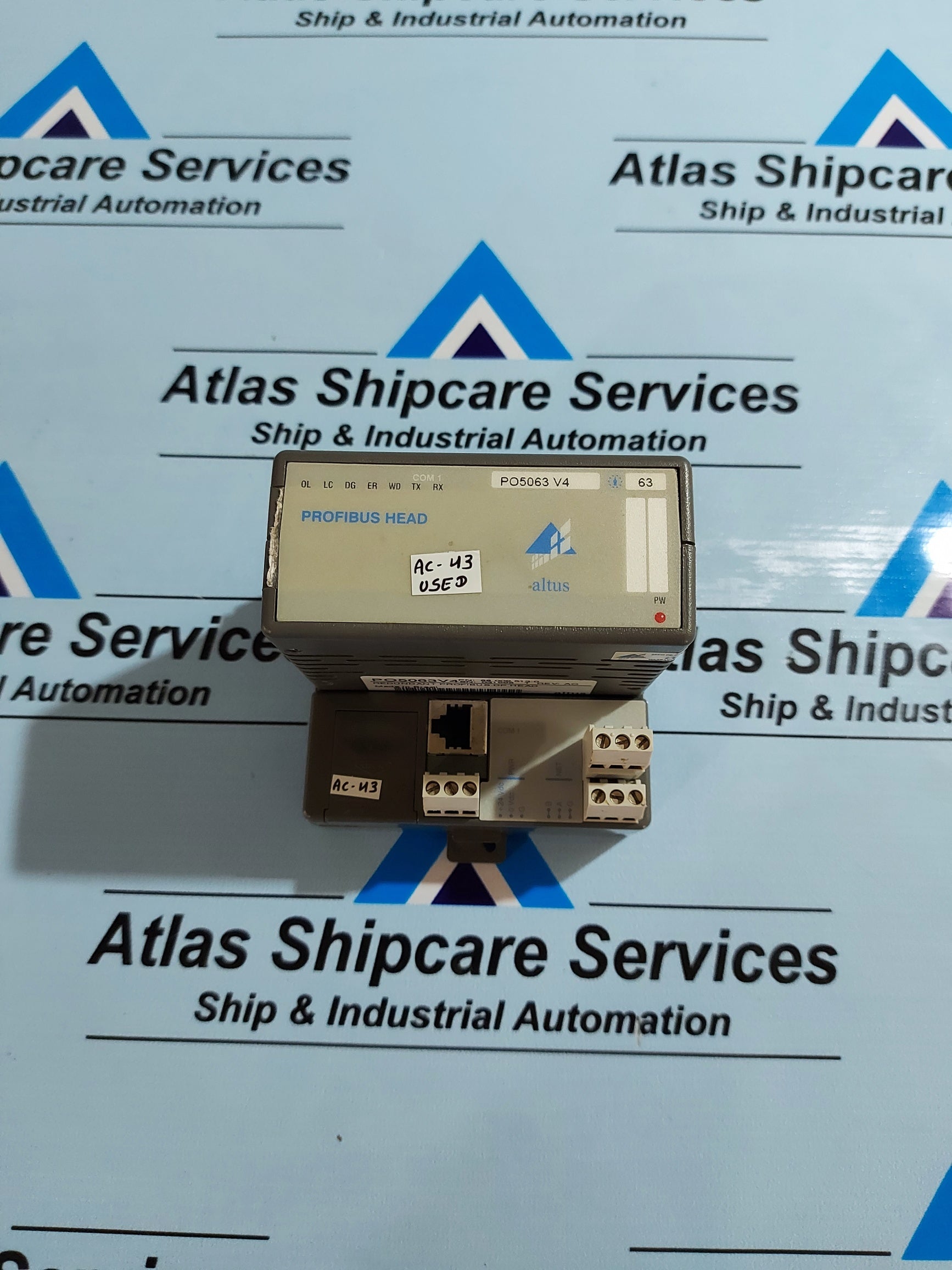 ALTUS PO5063V4 REDUNDANT PROFIBUS S-DP HEAD