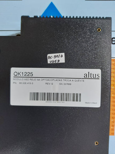 ALTUS QK1225 8SD RELAY OUTPUT MODULE