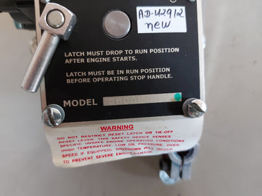 AMOT CONTROLS 2800D402 SAFETY SWITCH SHUTDOWN DEVICE