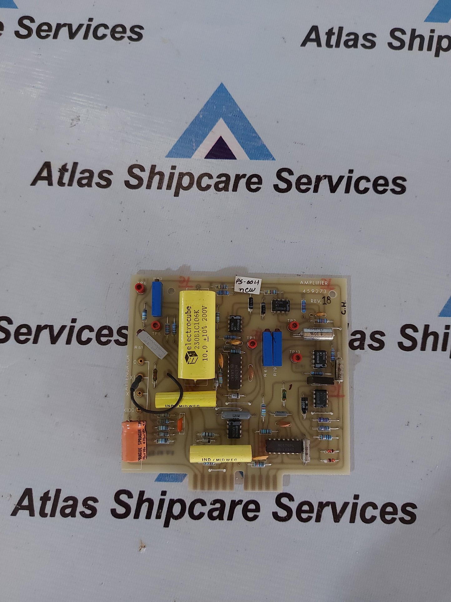 AMPLIFIER 459273 REV.18 PCB CARD