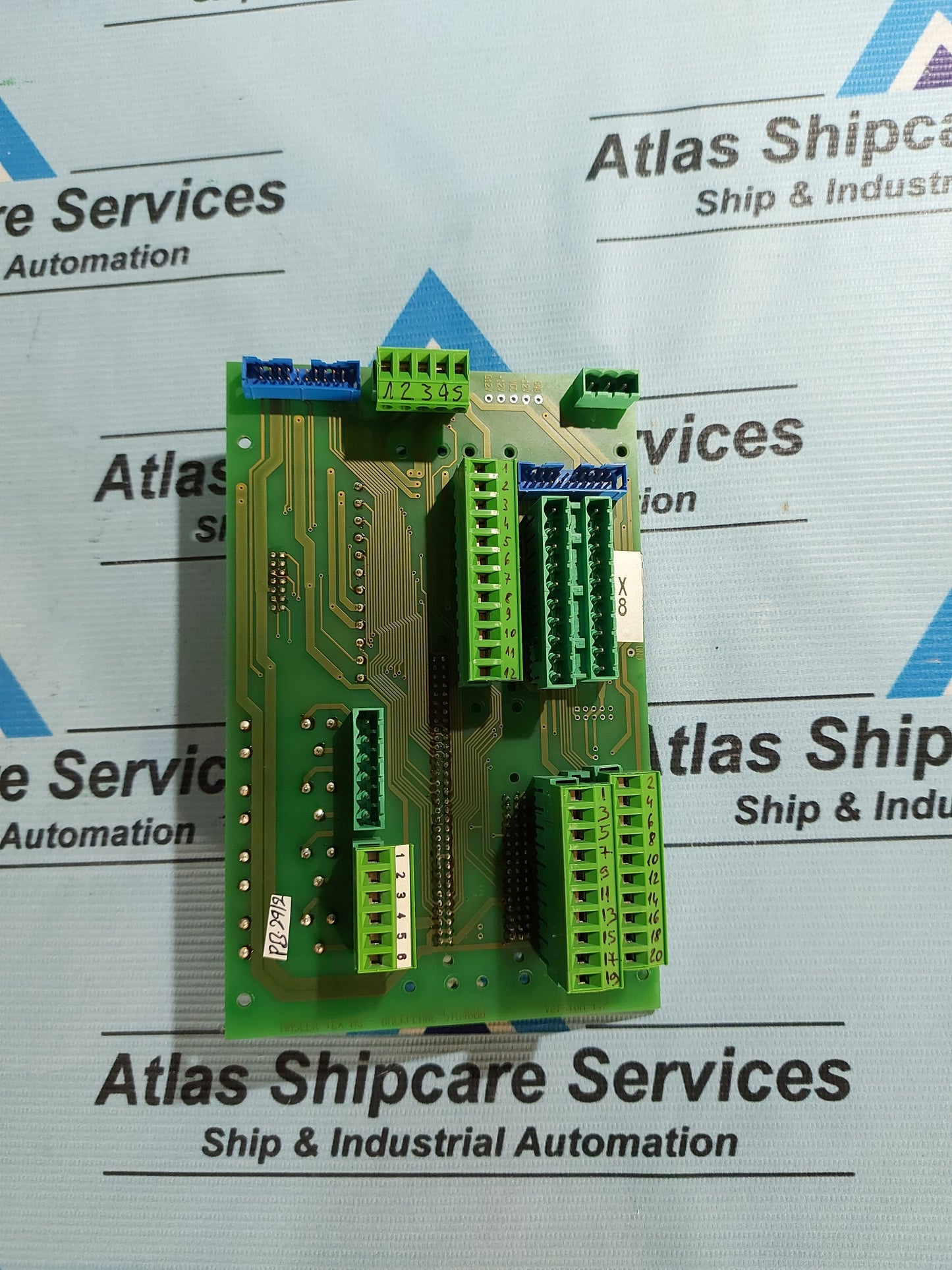 AMSLER TEX BACKPLANE STG4000 VERSION 1.2 PCB CARD