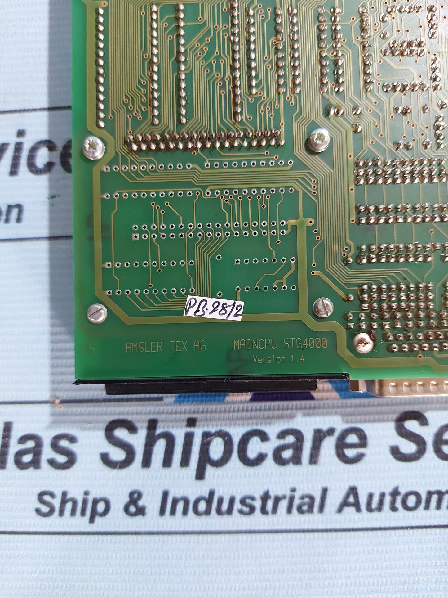 AMSLER TEX MAINCPU STG4000 VERSION 1.4 PCB CARD