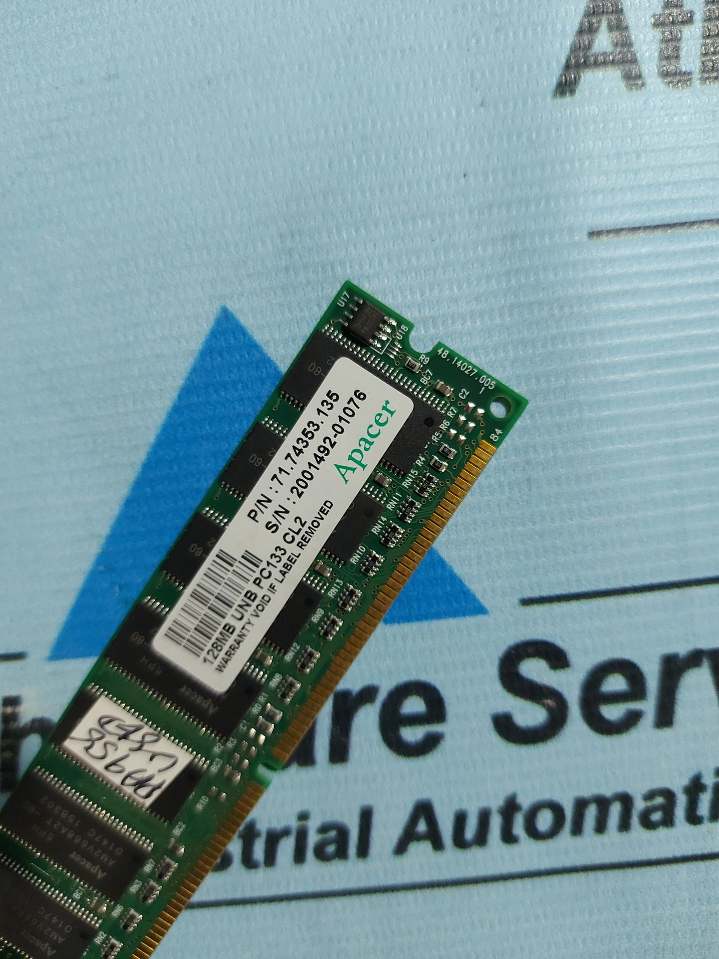 APACER 71.74353.135 128MB UNB PC133 CL2 RAM CARD