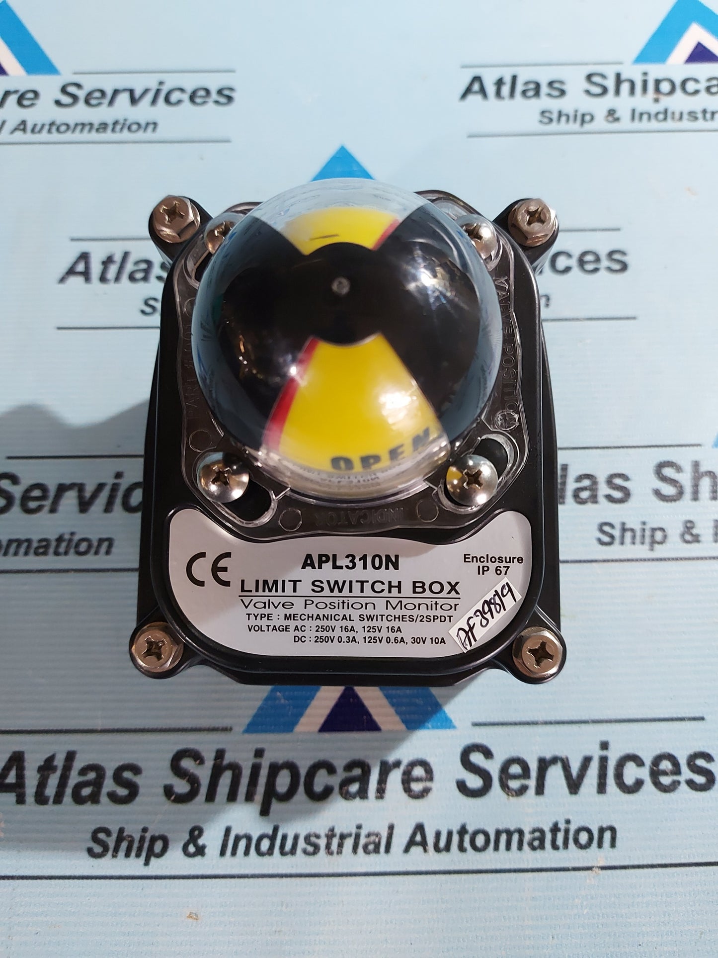 APL310N LIMIT SWITCH BOX VALVE POSITION MONITOR INDICATOR