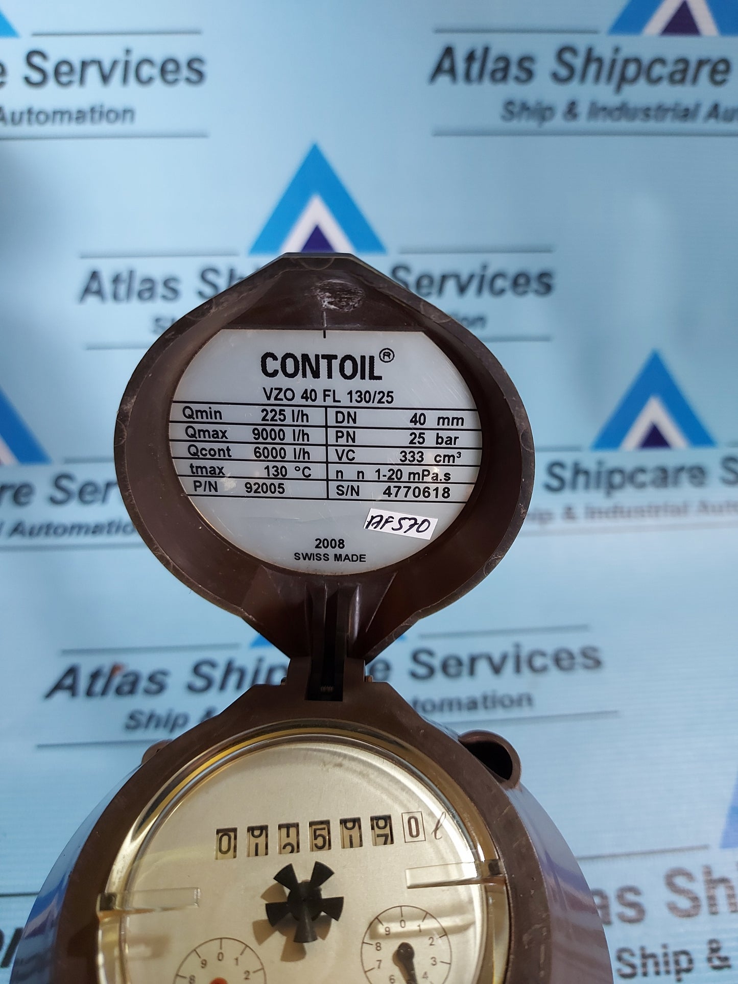 AQUA METRO VZO 40 FL 130/25 CONTOIL FLOW METER