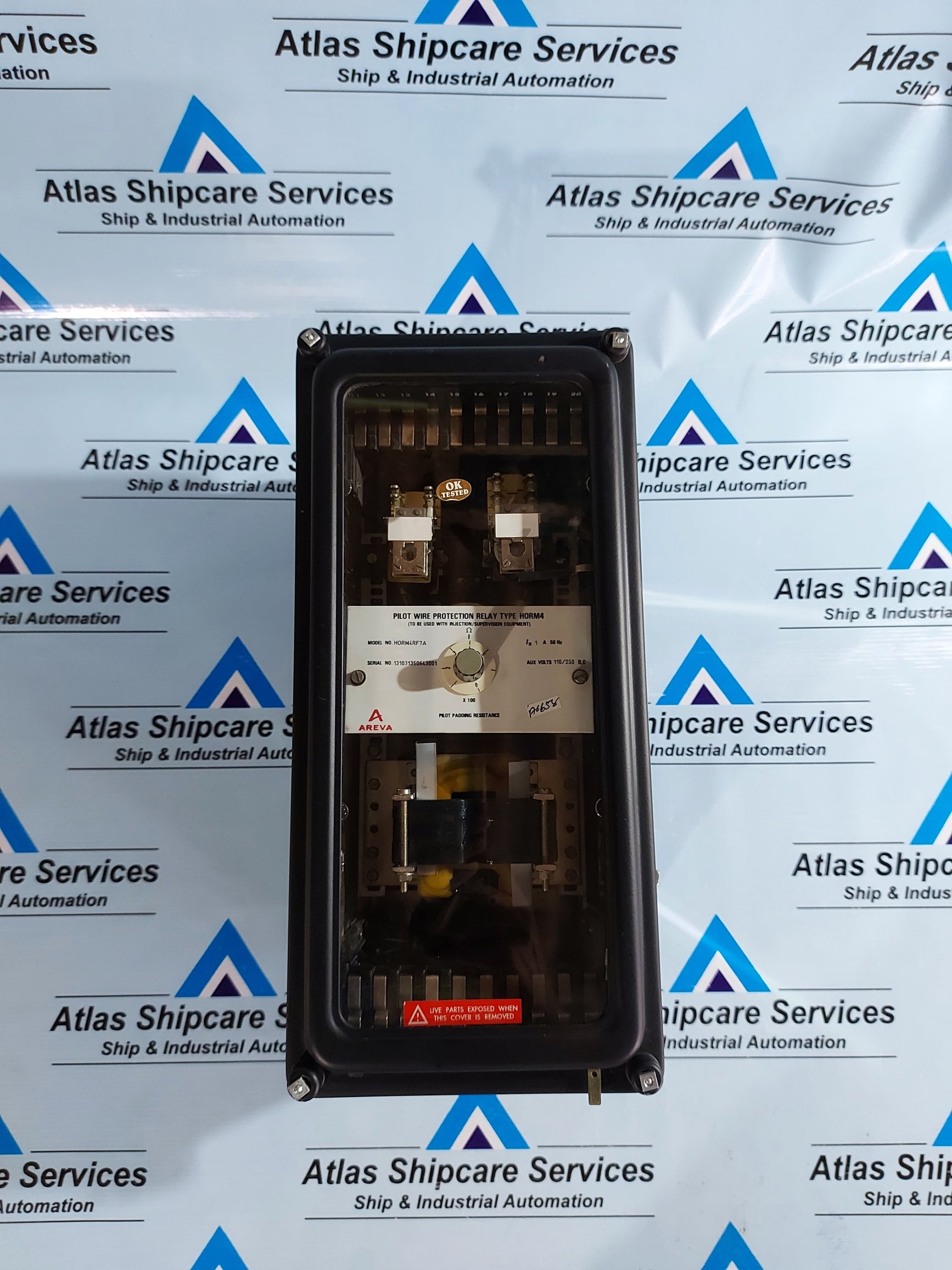 AREVA HORM4RF7A PILOT WIRE PROTECTION RELAY – Atlas Shipcare Services