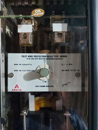 AREVA HORM4RF7A PILOT WIRE PROTECTION RELAY