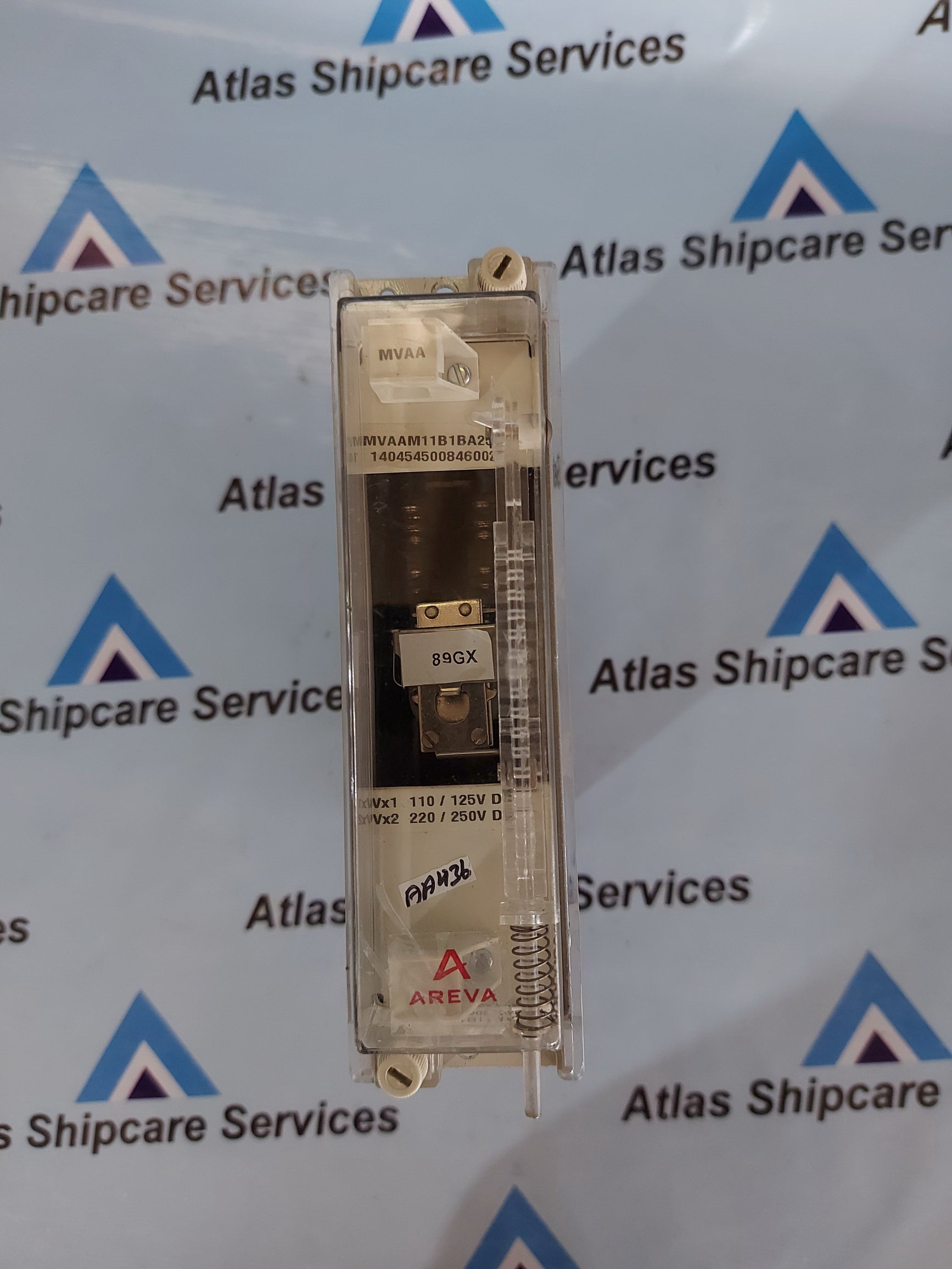 AREVA MVAA AUXILIARY RELAY MVAAM11B1BA2530A