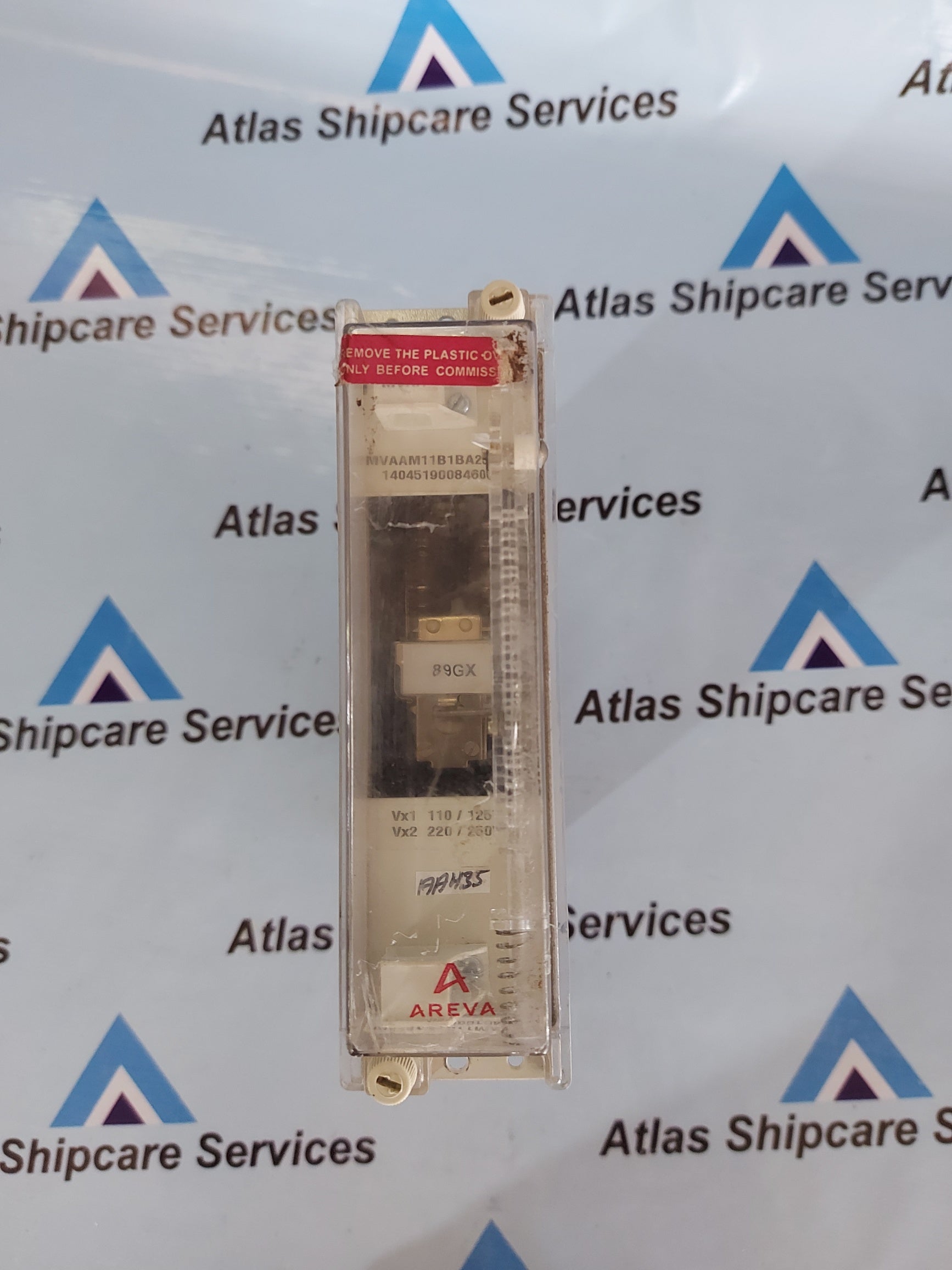 AREVA MVAA AUXILIARY RELAY MVAAM11B1BA2530A