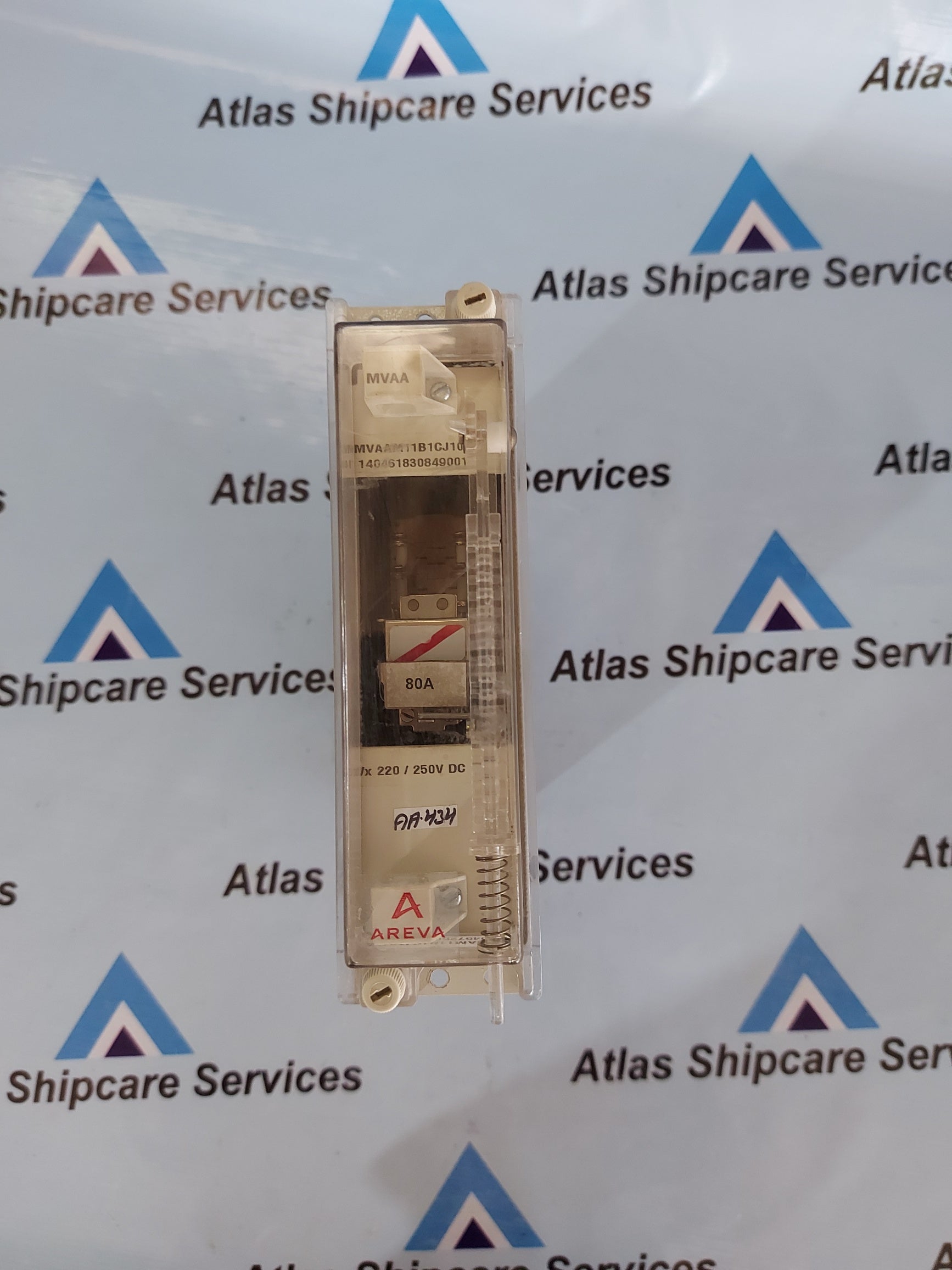 AREVA MVAA AUXILIARY RELAY MVAAM11B1CJ1015A