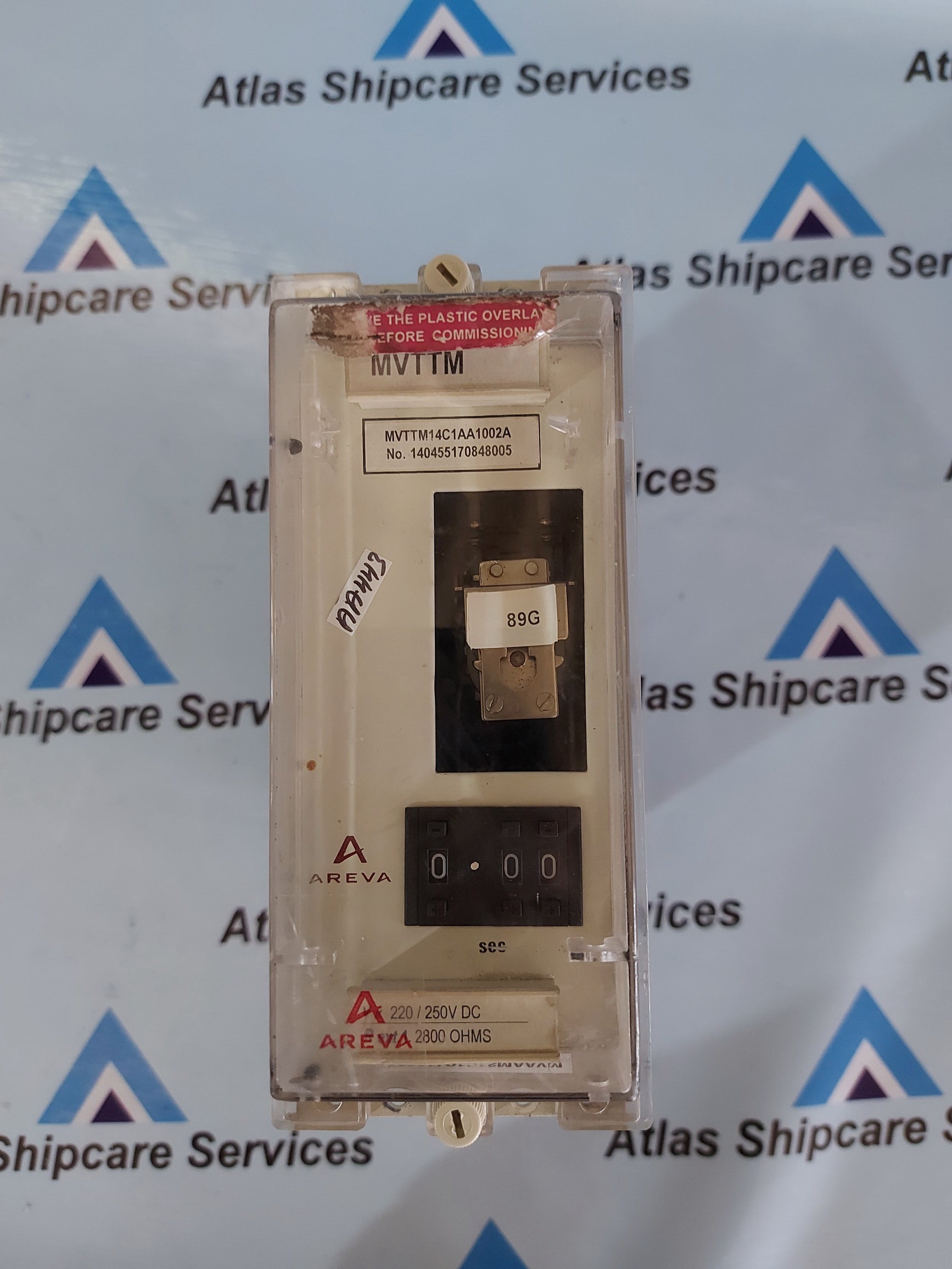 AREVA MVTTM14C1AA1002A PREOTECTION RELAY