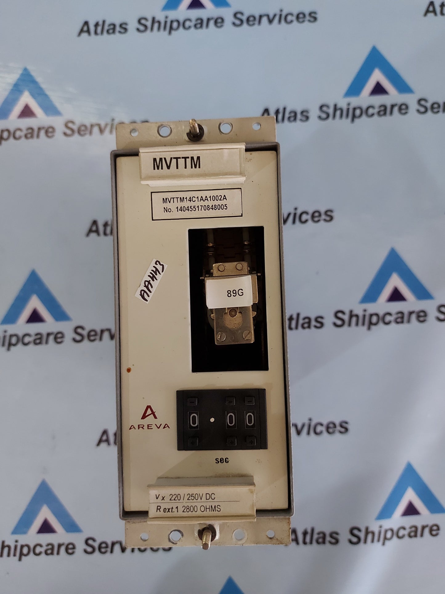 AREVA MVTTM14C1AA1002A PREOTECTION RELAY