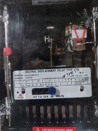 AREVA VDG14A9001ACH VOLTAGE NEUTRAL DISPLACEMENT RELAY