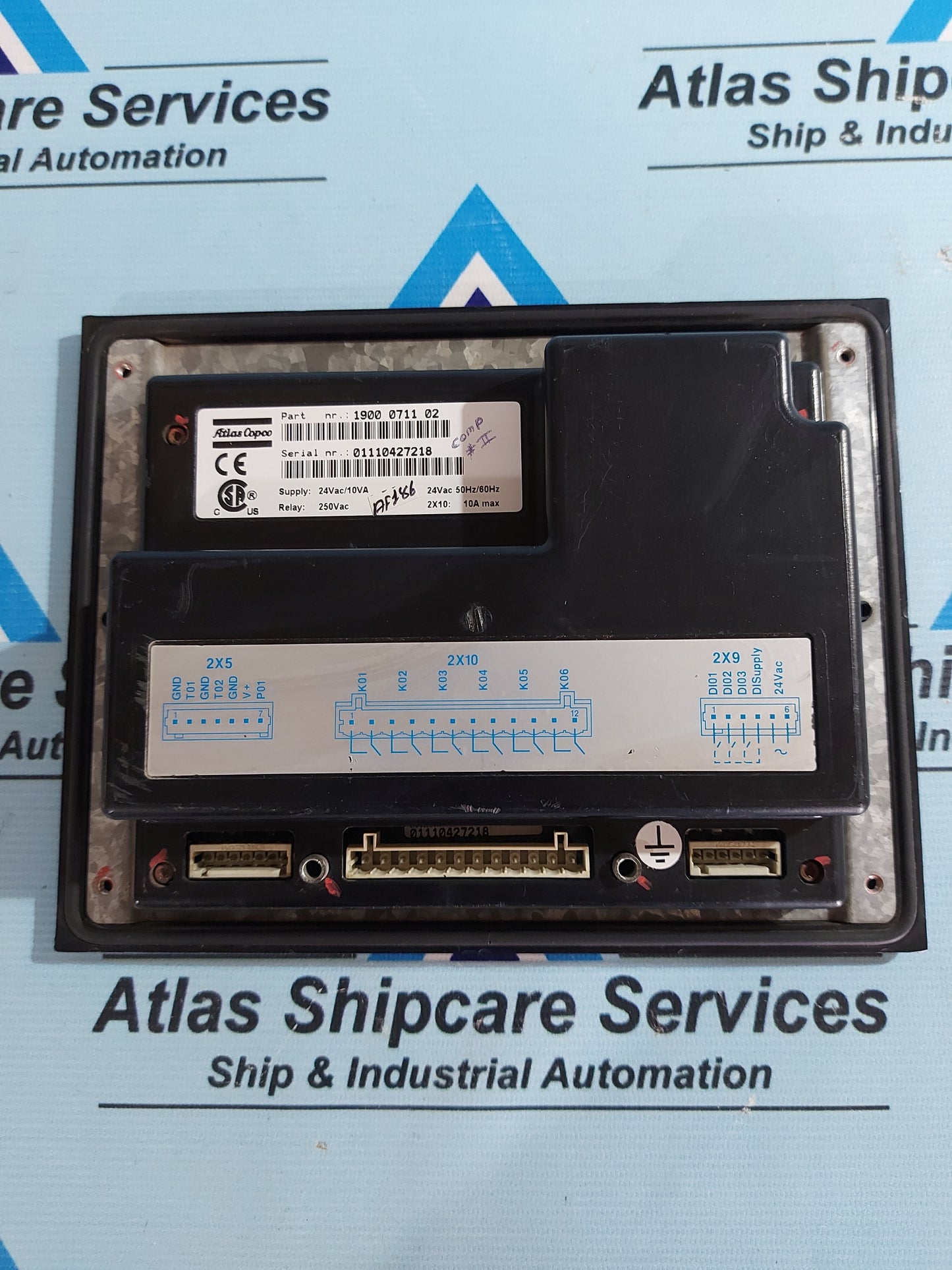 ATLAS COPCO ELEKTRONIKON I COMPRESSOR CONTROLLER 1900 0710 02