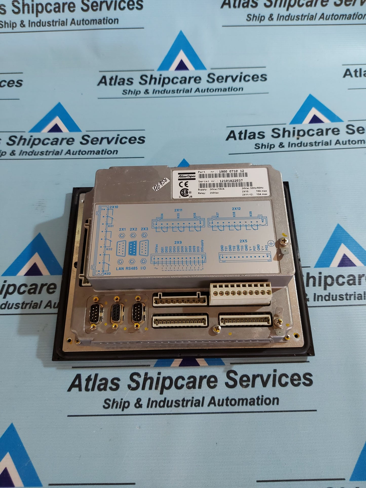 ATLAS COPCO ELEKTRONIKON II COMPRESSOR CONTROLLER 1900 0710 12