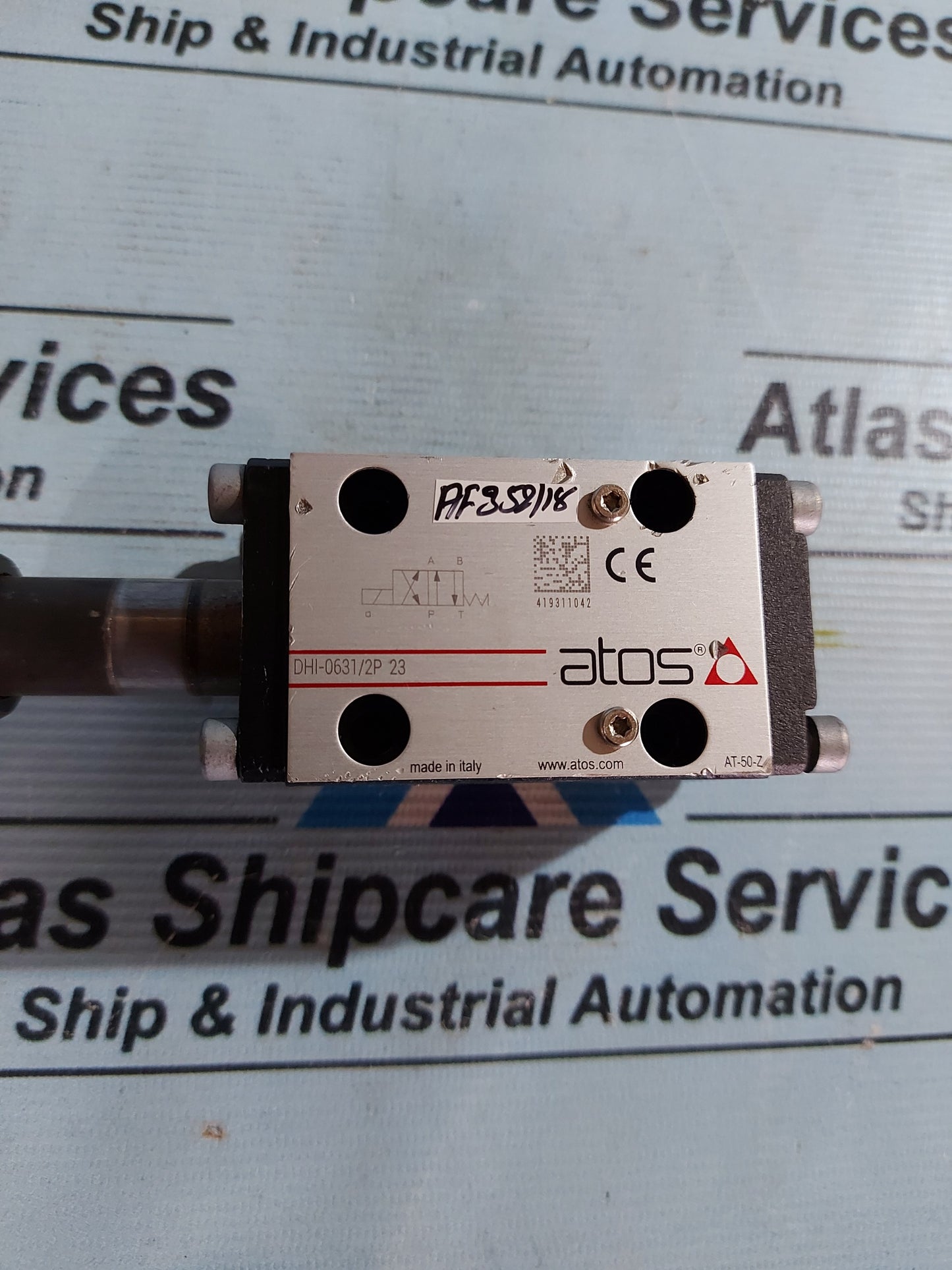 ATOS DHI-0631/2P 23 SOLENOID OPERATED DIRECTIONAL VALVE