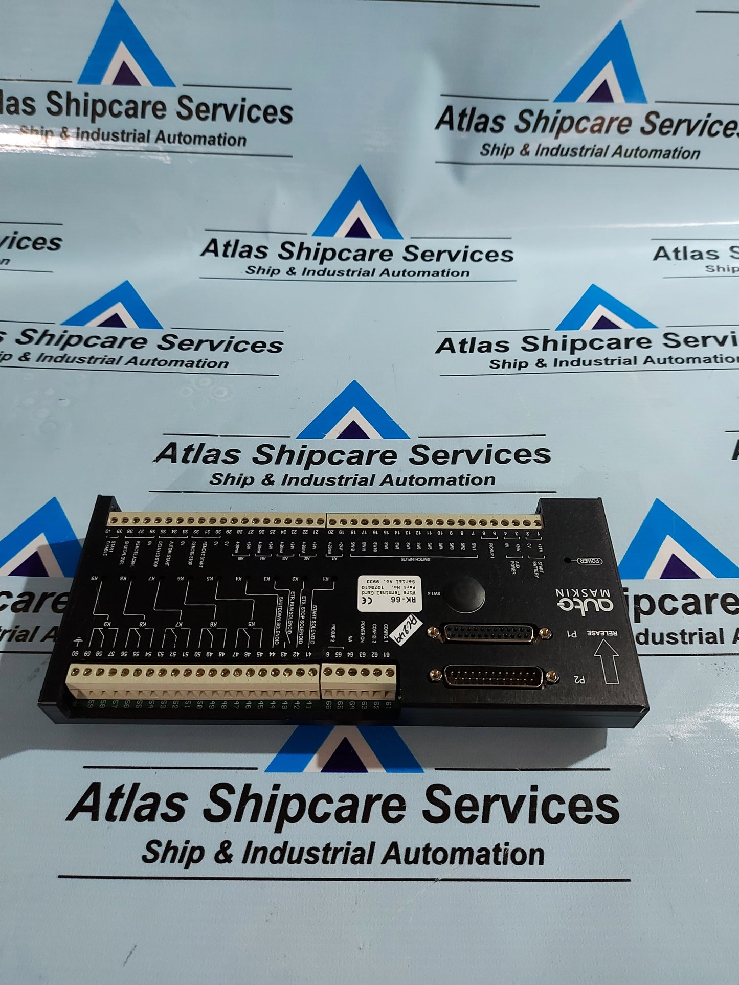 AUTO MASKIN RK-66 WIRE TERMINAL CARD