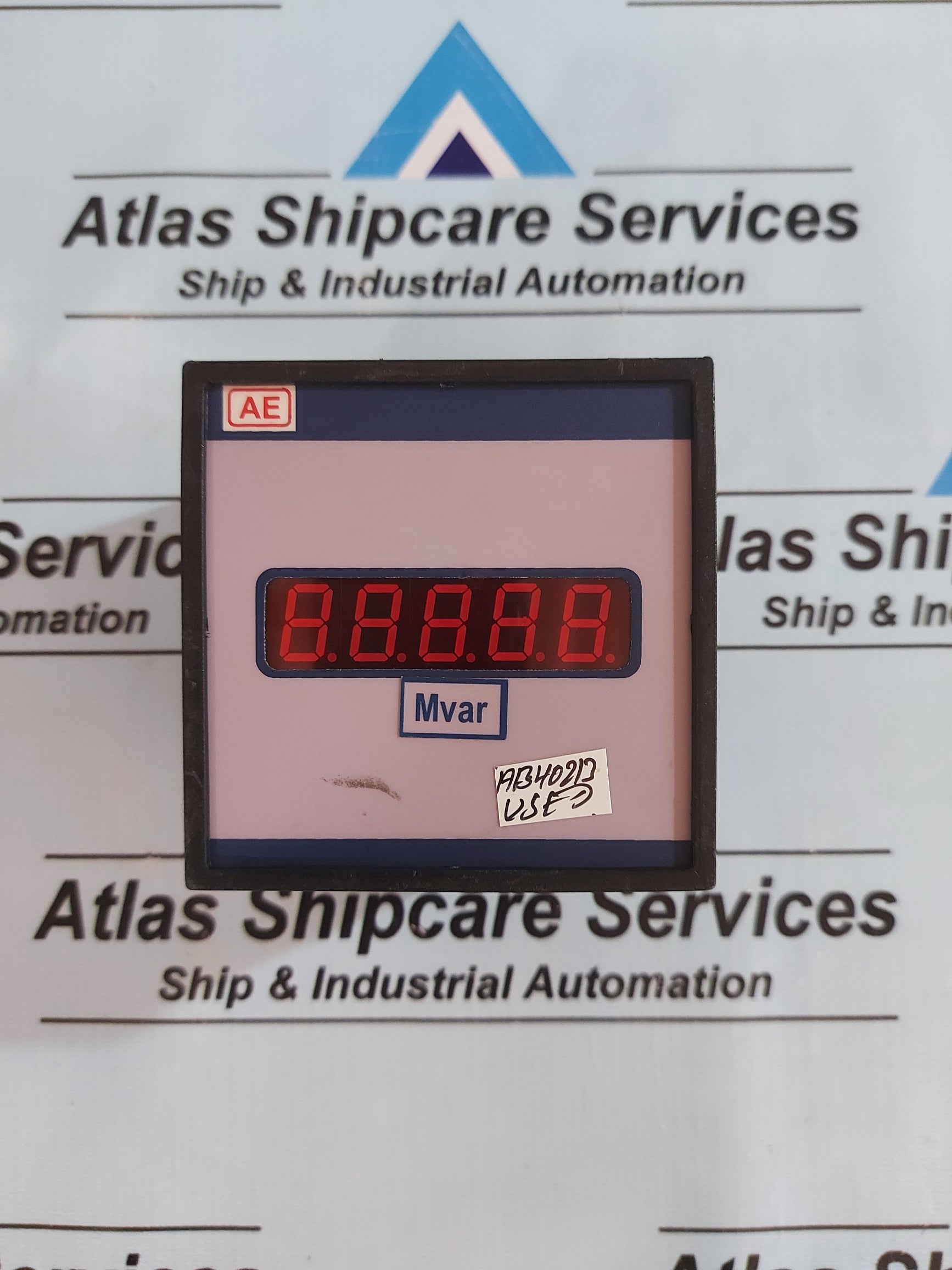 AUTOMATIC ELECTRIC DIGITAL MVAR PANEL METER