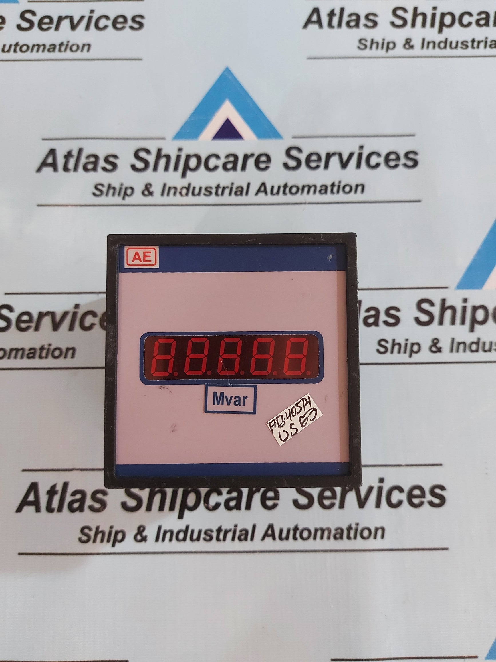 AUTOMATIC ELECTRIC DIGITAL MVAR PANEL METER