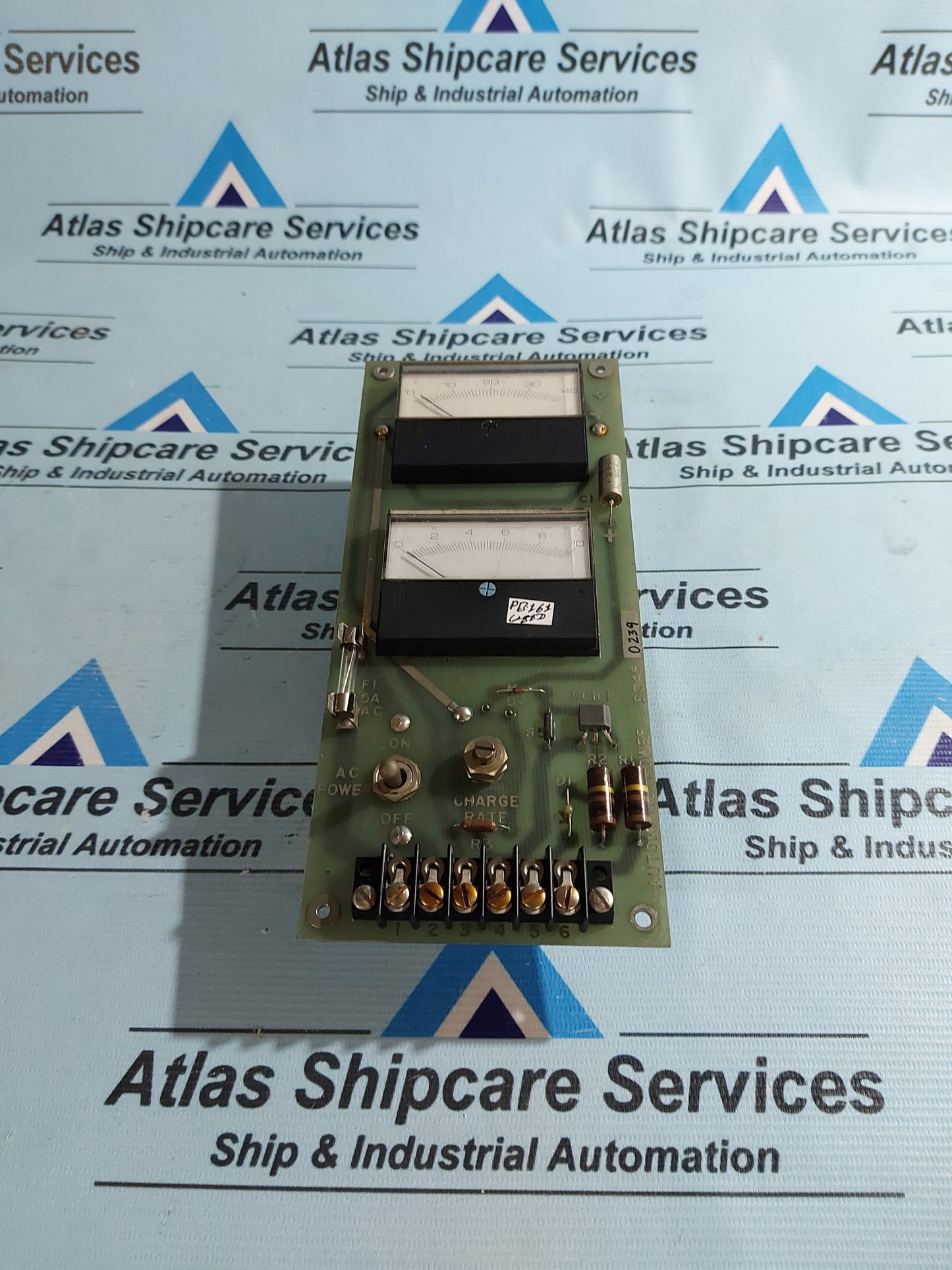 AUTOMATIC POWER 9045 0239 PCB CARD WITH VOLT METER