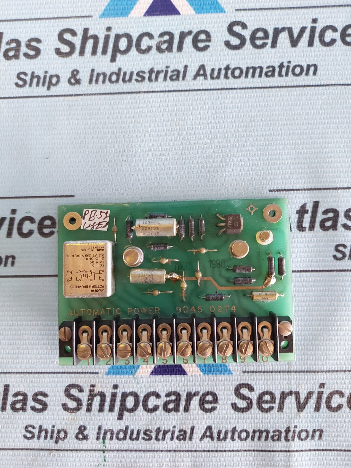 AUTOMATIC POWER 9045-0274 PCB CARD