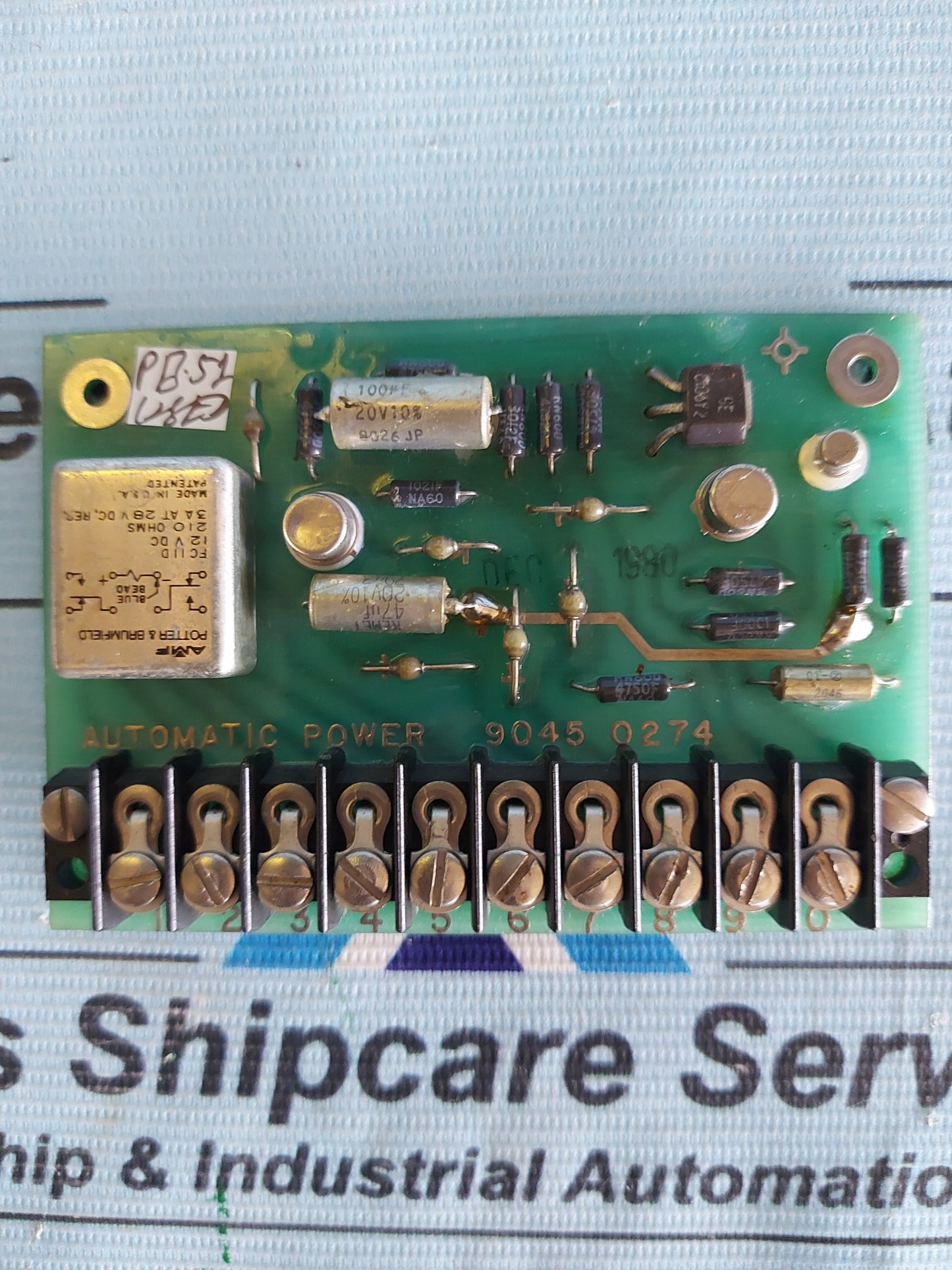 AUTOMATIC POWER 9045-0274 PCB CARD