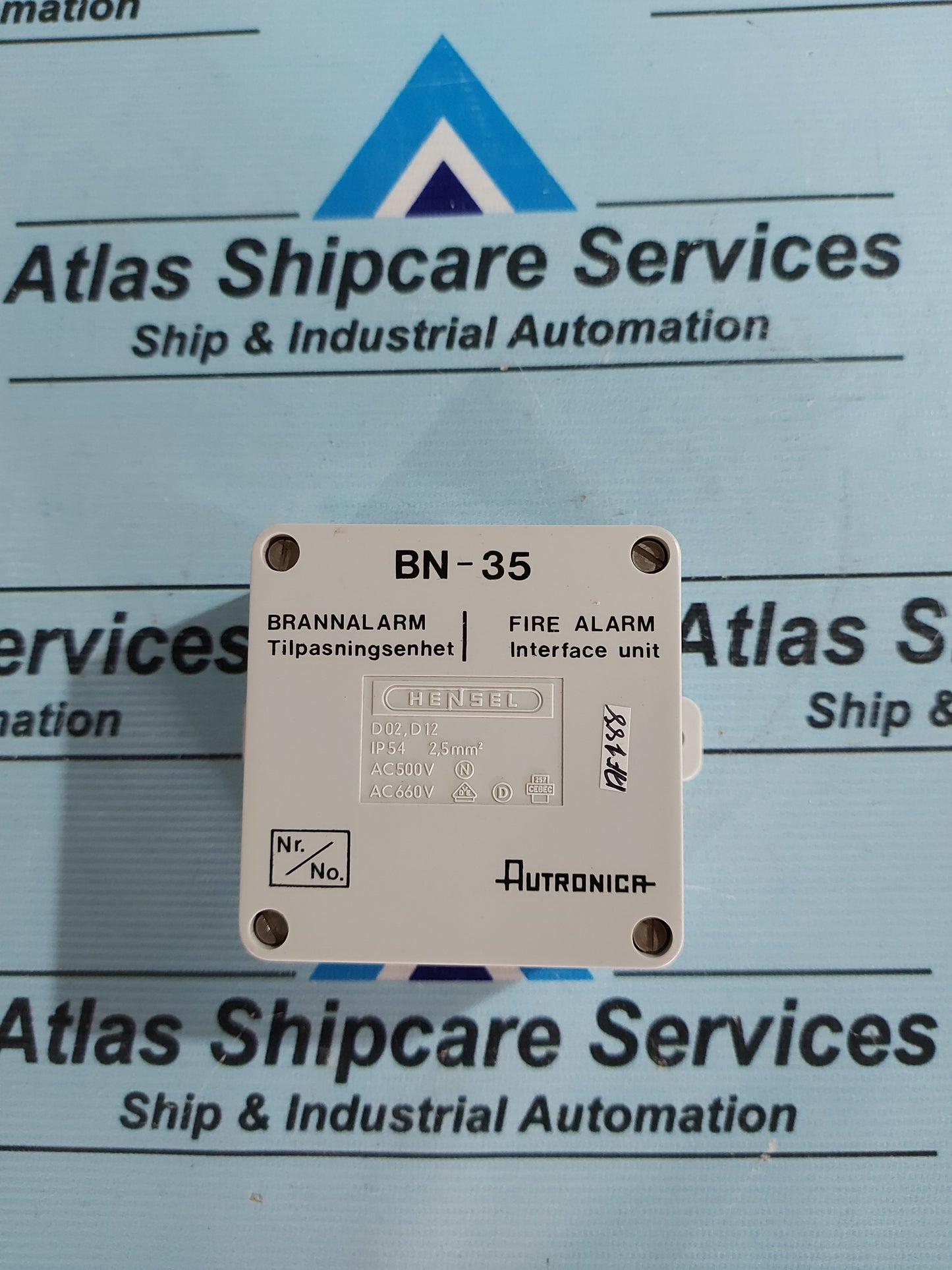 AUTRONICA BN-35 FIRE ALARM INTERFACE UNIT