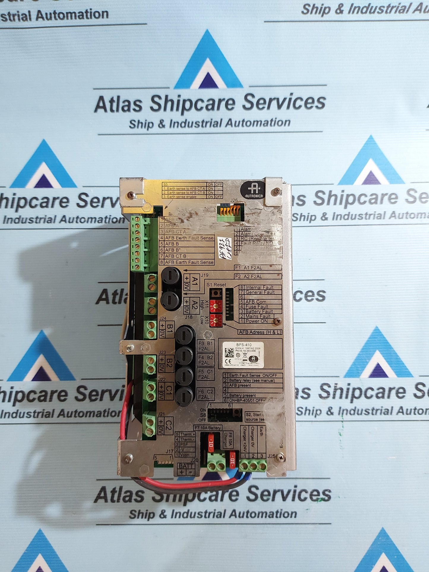 AUTRONICA BPS-410 POWER SUPPLY UNIT 02.14.343.009