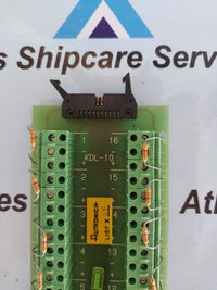 AUTRONICA KDL-10 7211-606.0001 PCB CARD