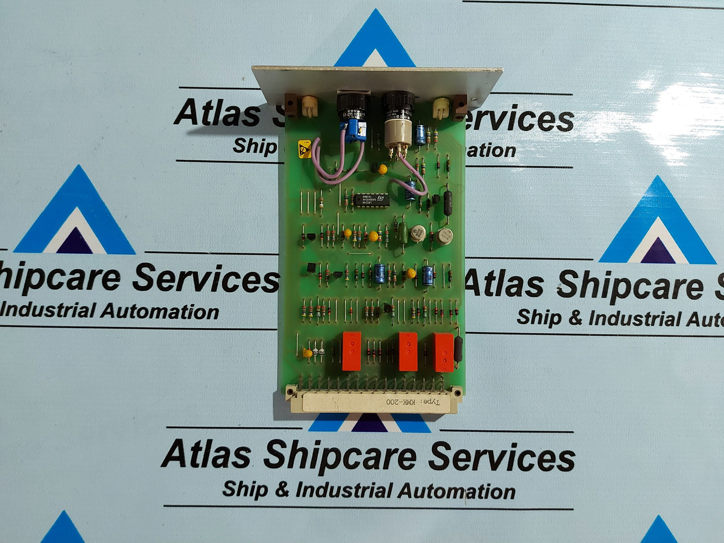 AUTRONICA KMK-200 7251-011.0006 ALARM COMMON CONTROL PCB PANEL CIRCUIT BOARD