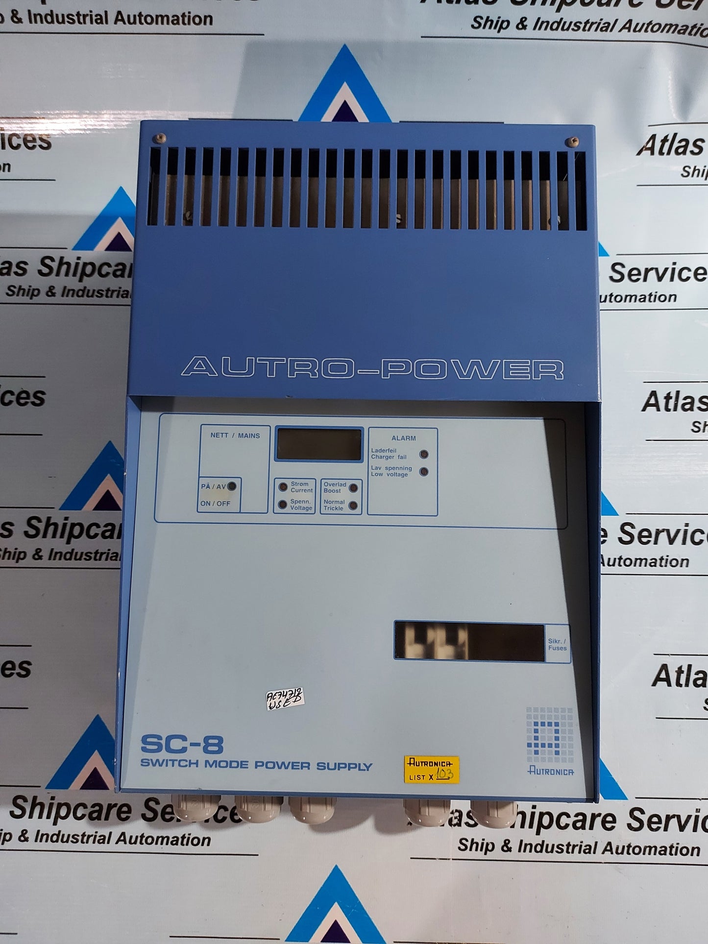 AUTRONICA SC-8 SWITCH-MODE POWER SUPPL