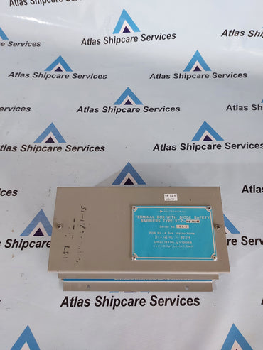 AUTRONICA XCZ-002 11-15 TERMINAL BOX WITH DIODE SAFETY BARRIERS