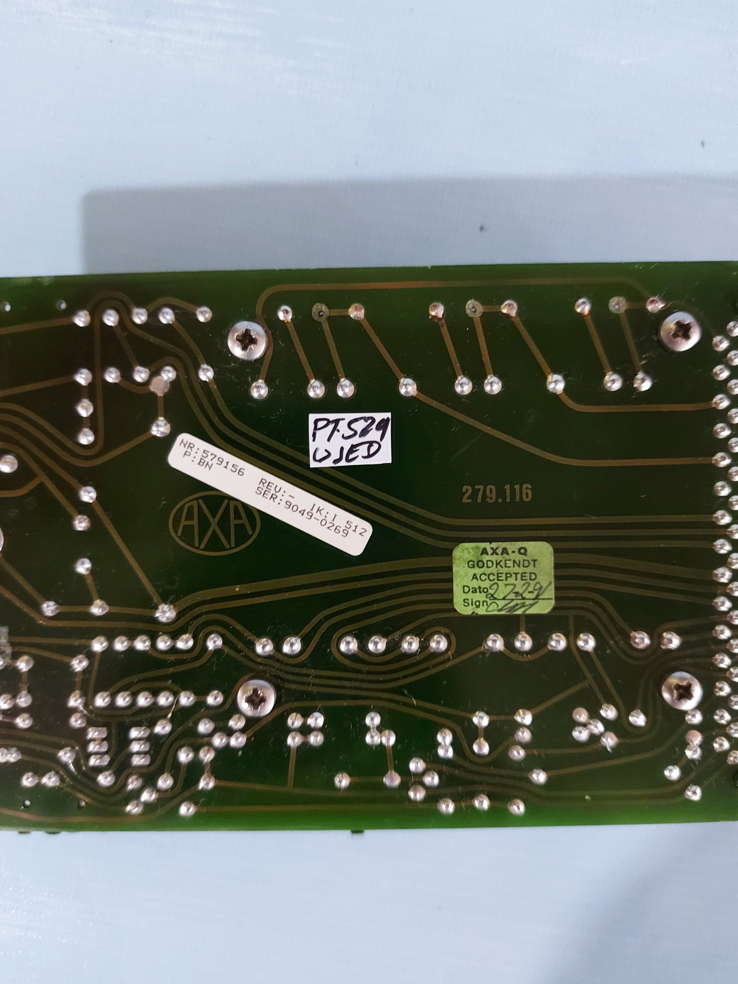 AXA 3 QSP-3 579156 IK I 512 PCB CARD