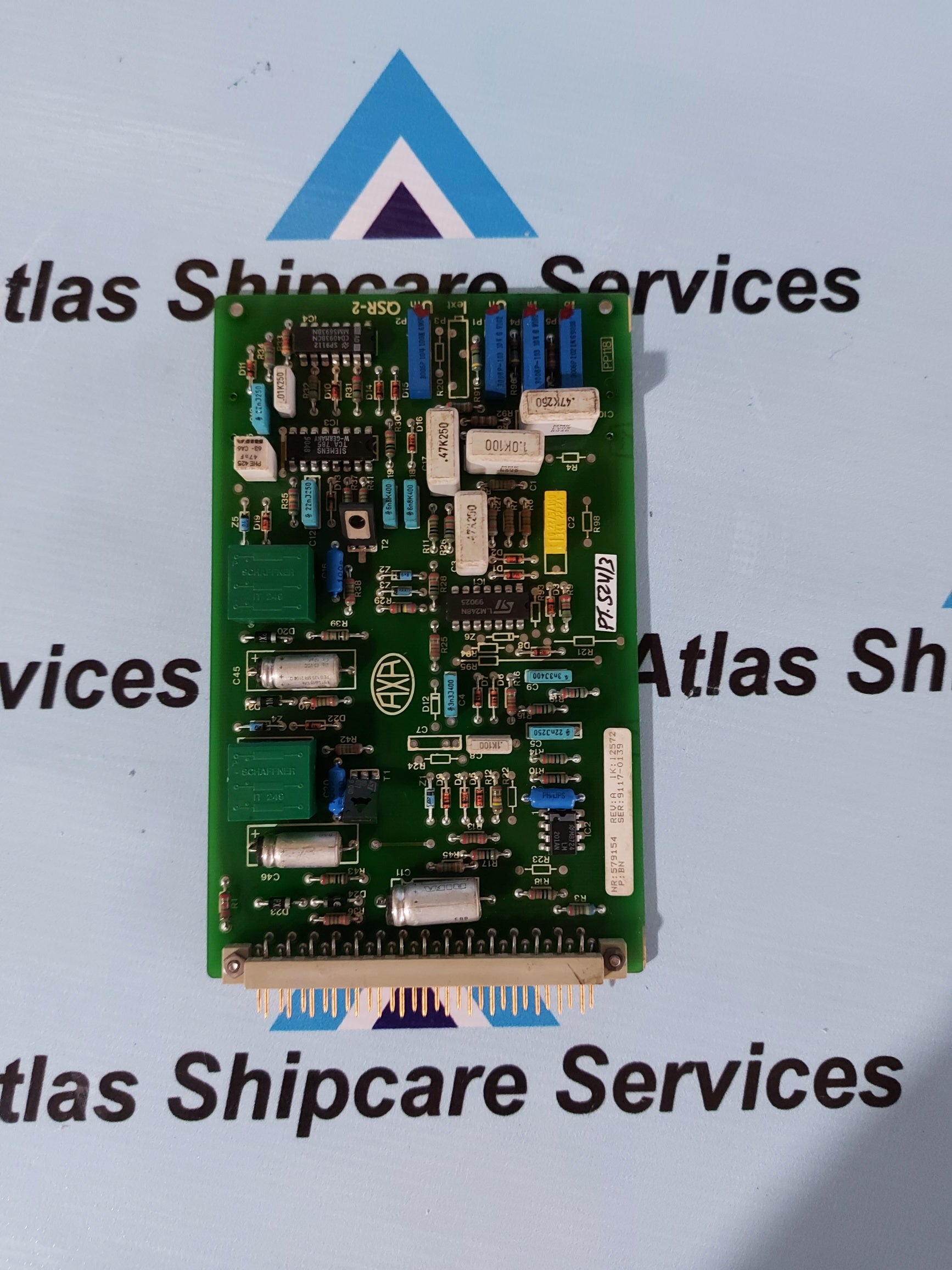 AXA QSR-2 579154 IK 12572 REV.A PCB CARD