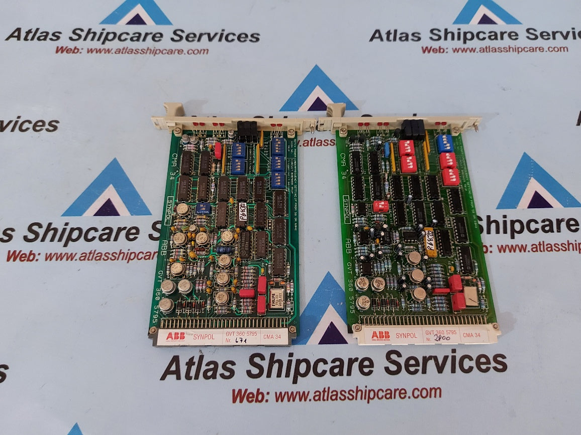 Abb CMA 34 GVT 360 5795 Teminal Board