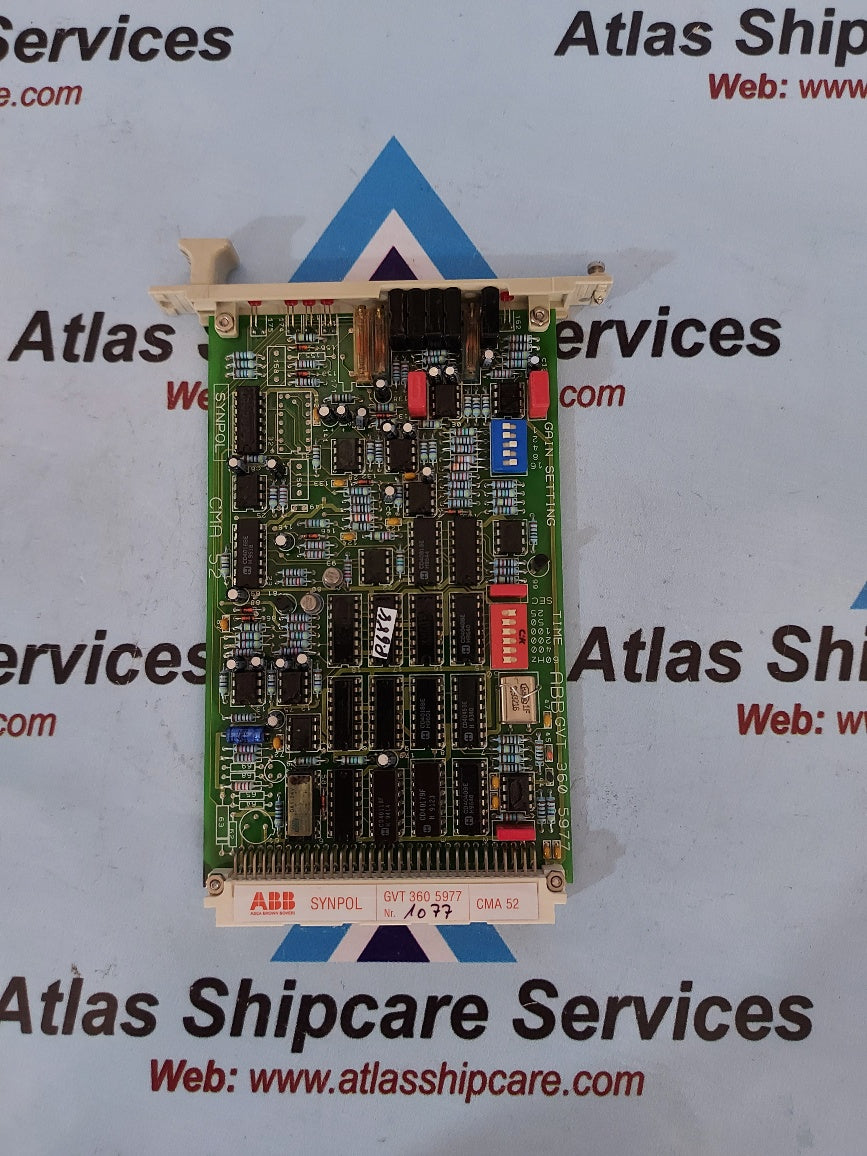 Abb CMA 52 Synop GVT 360 5977 Module