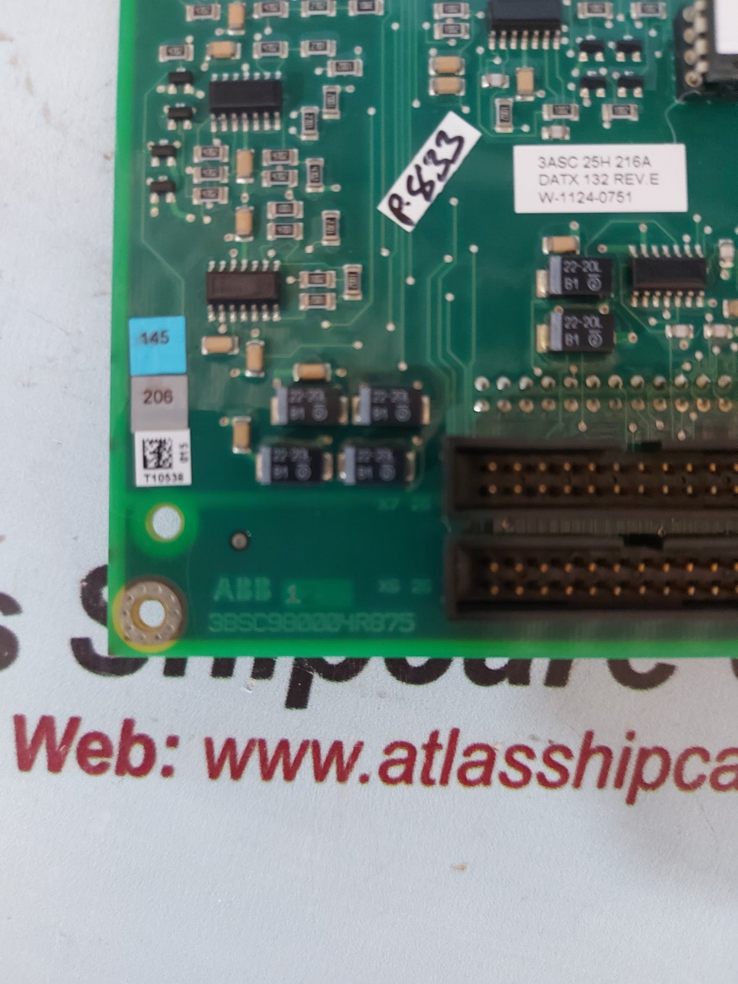 Abb DATX 132 3ASC 25H-216A Pcb Card