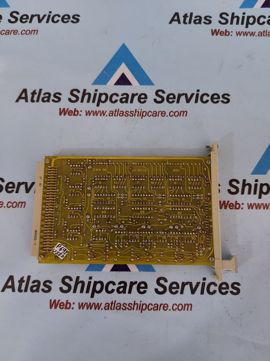 Abb GVT 360 5797 CMA 36 Pcb Card